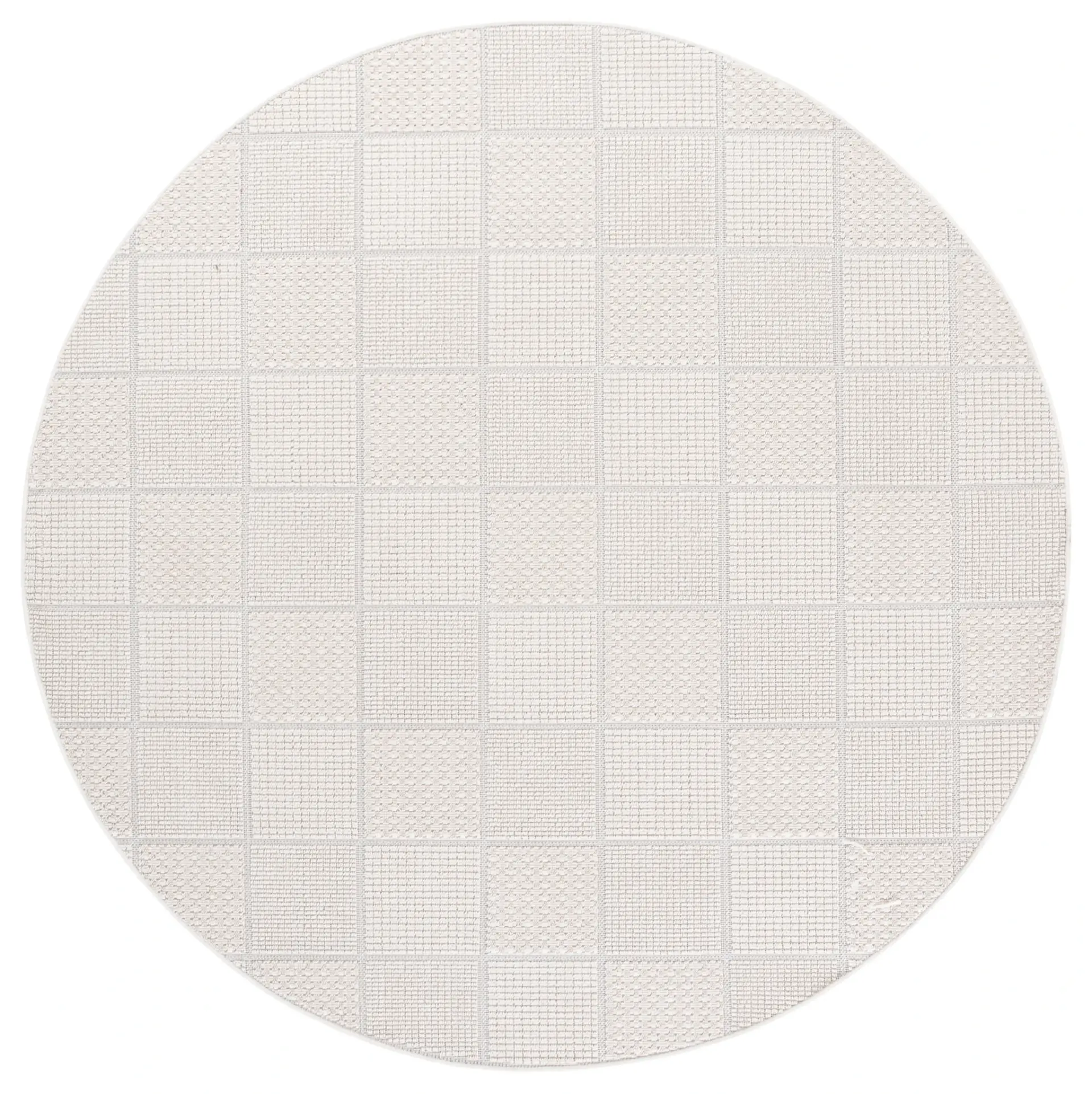 Veranda Textured Checkered Rug