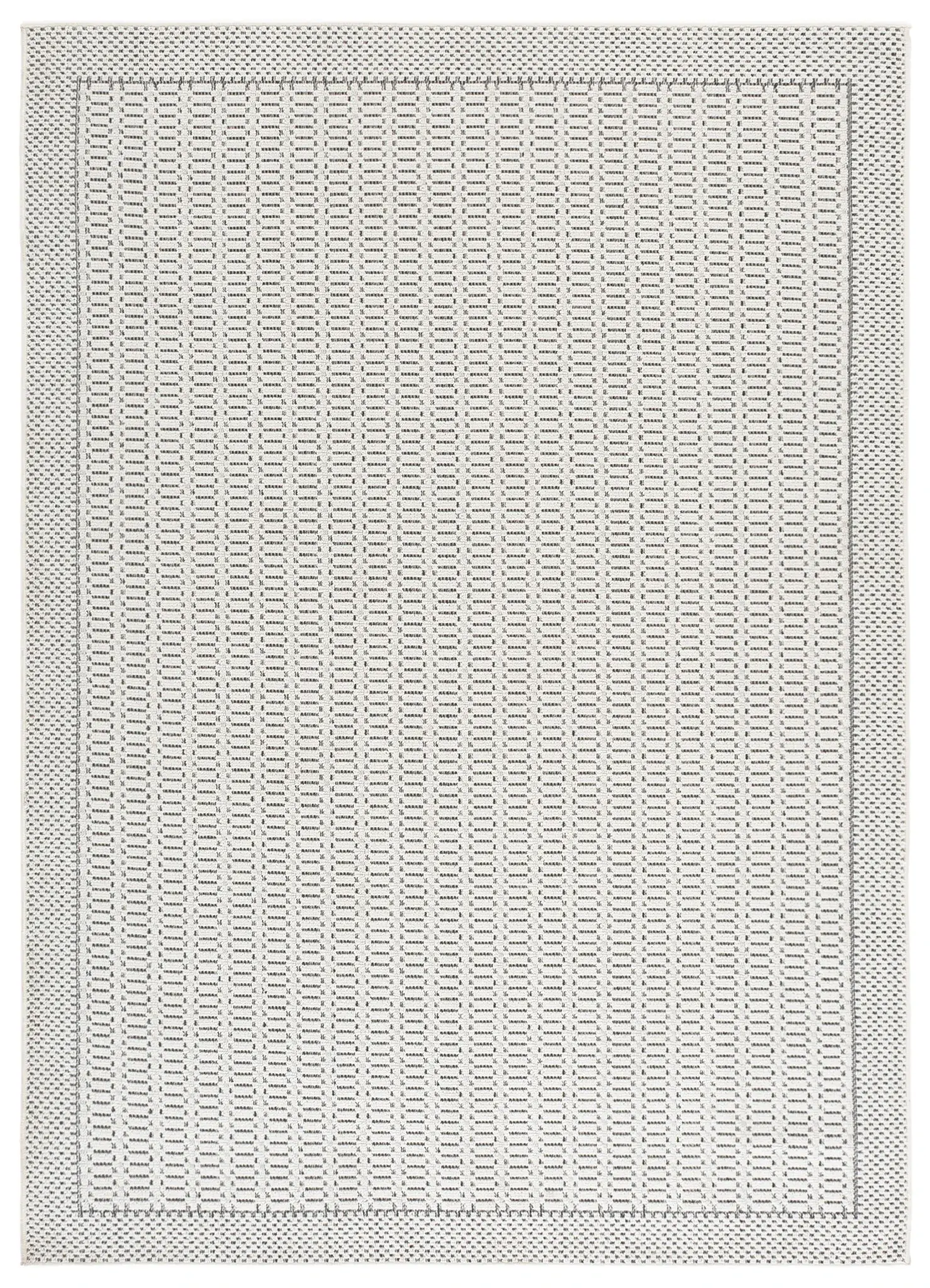 Veranda Grid Border Rug
