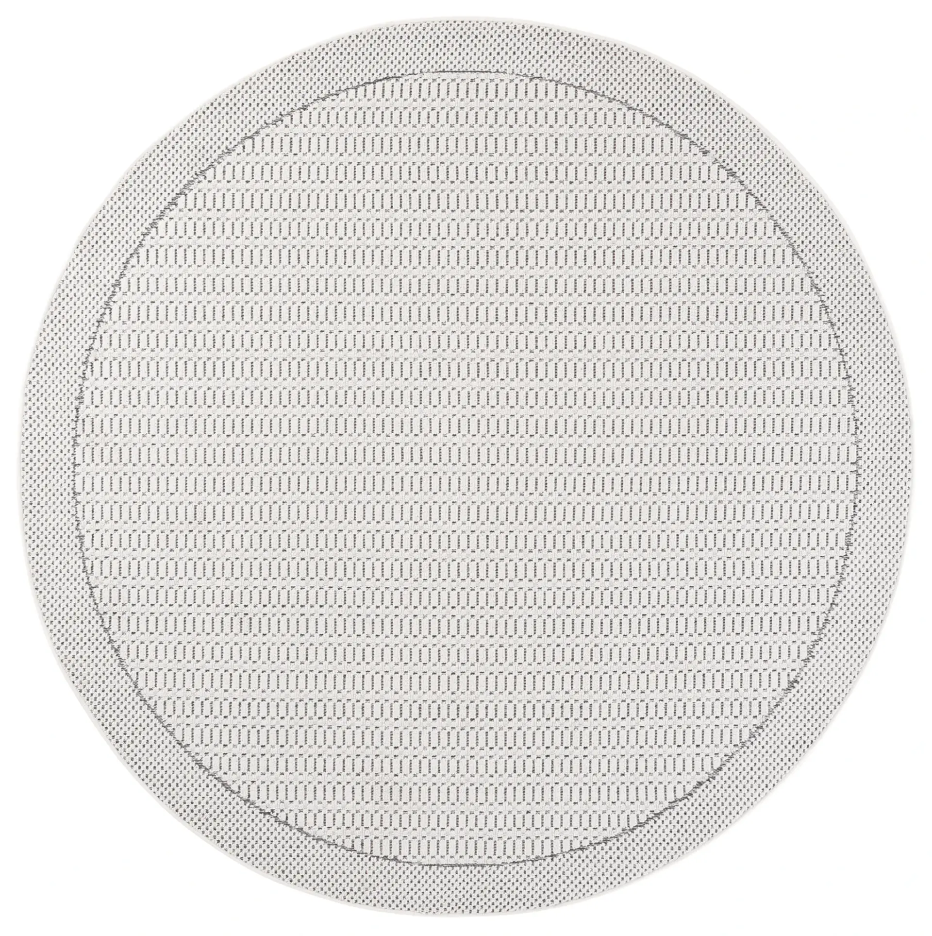 Veranda Grid Border Rug