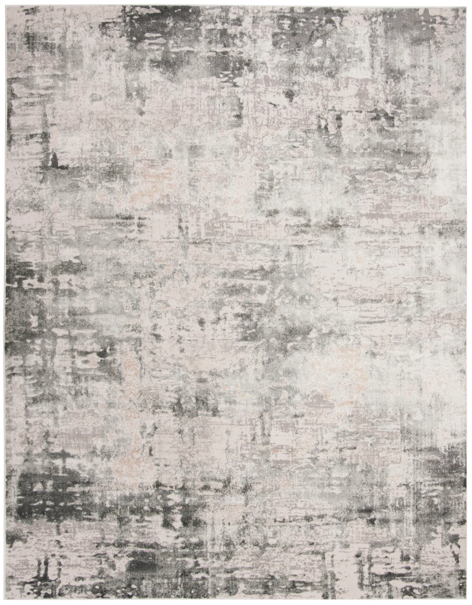 Vogue Allover Distressed Abstract Rug