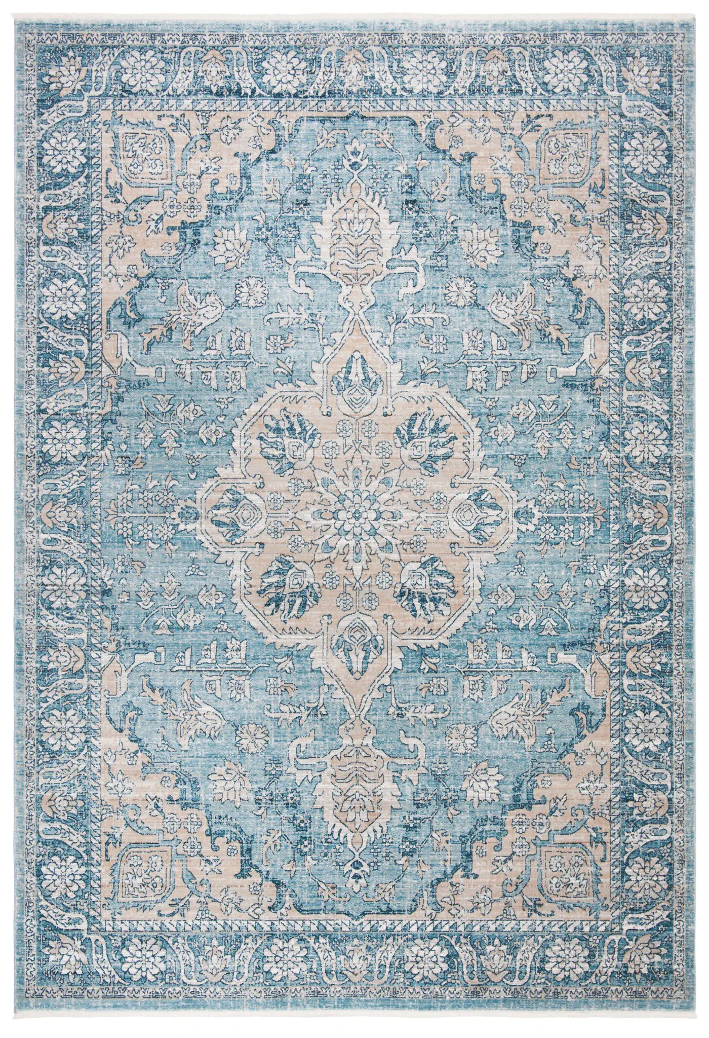 Victoria Floral Medallion Rug