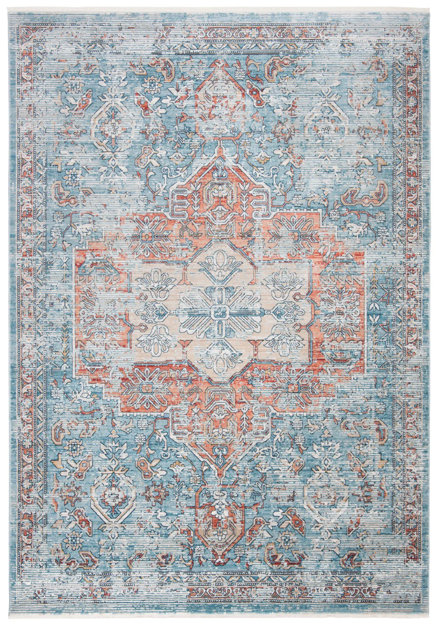 Victoria Medallion Bordered Rug
