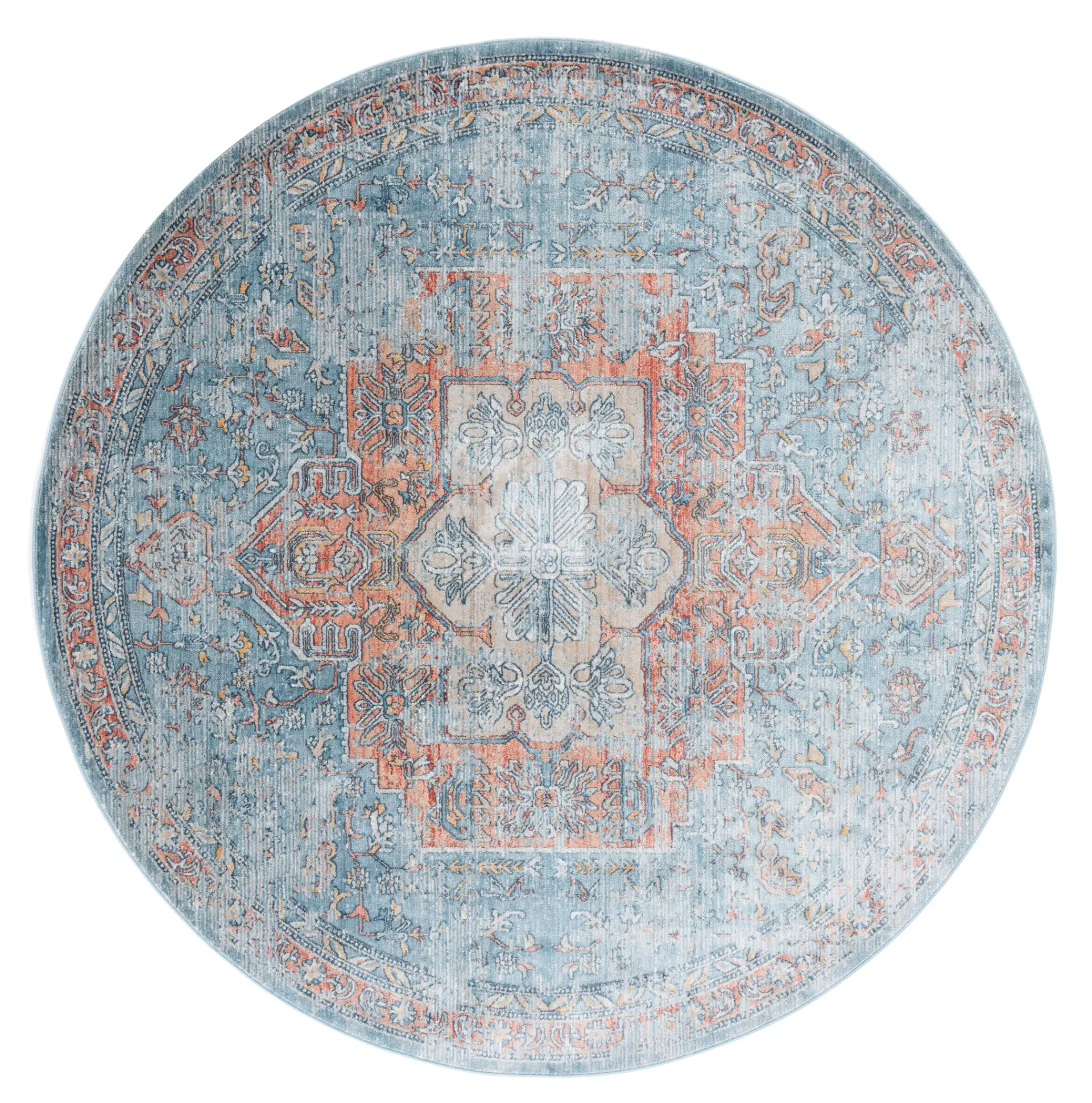 Victoria Medallion Bordered Rug
