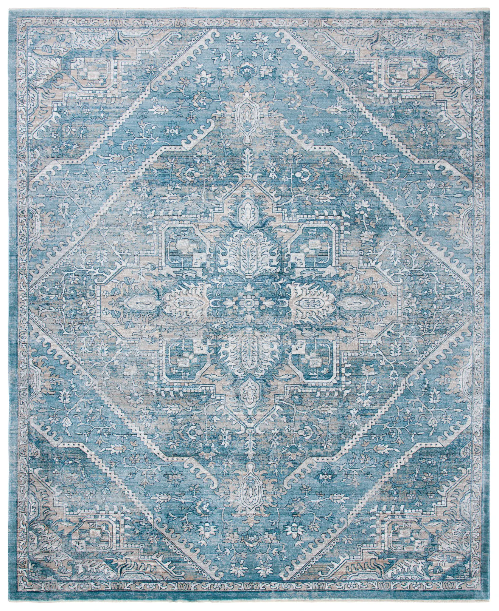 Victoria Diamond Medallion Rug