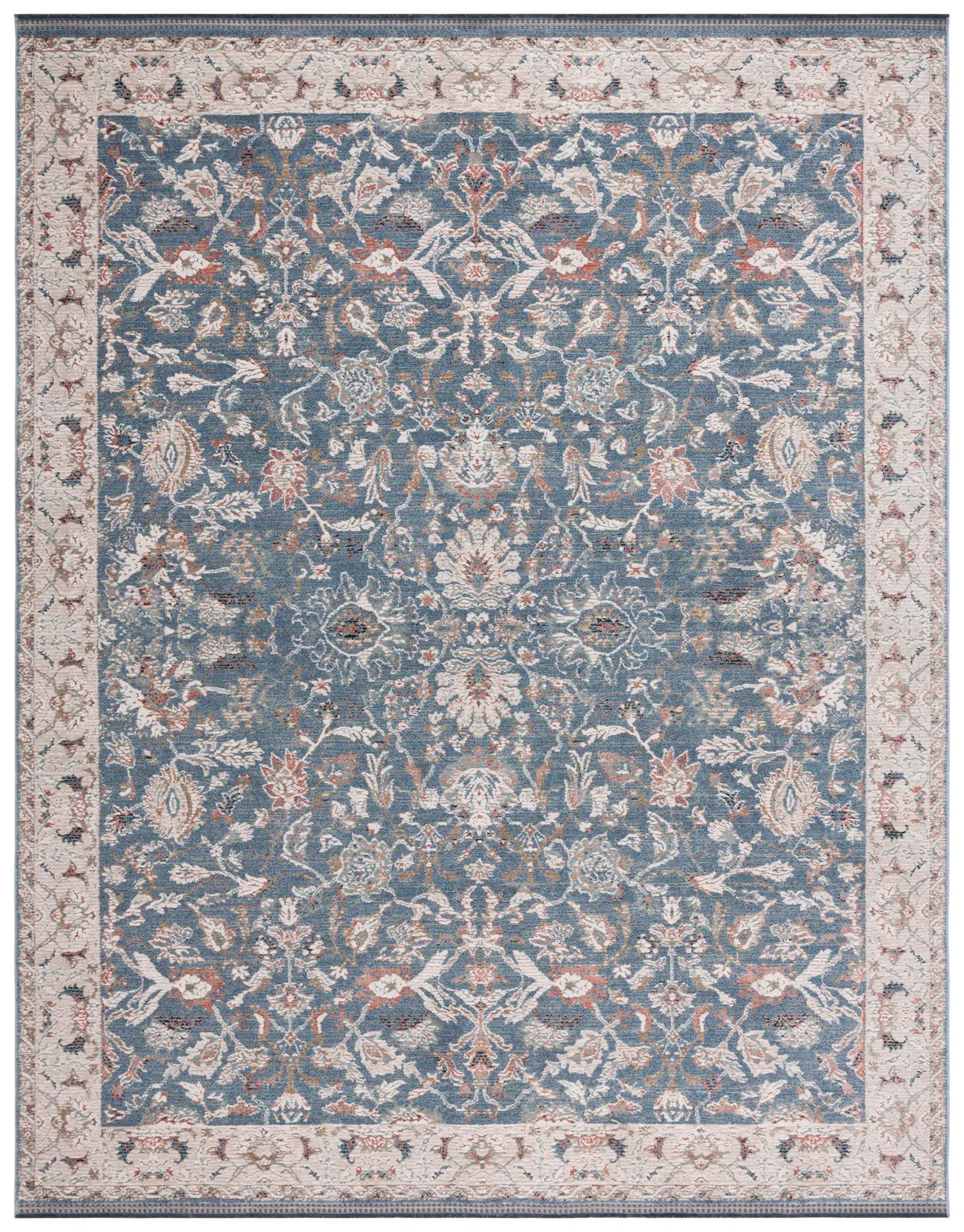 Vivaldi Bordered Floral Rug