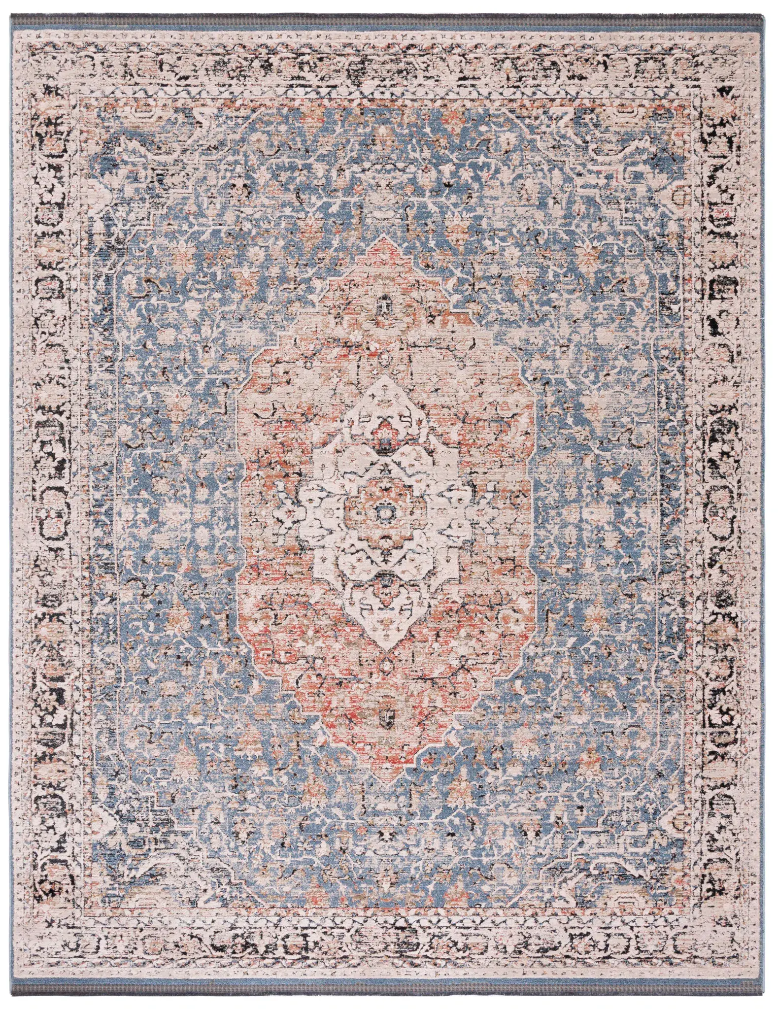 Vivaldi Distressed Medallion Rug