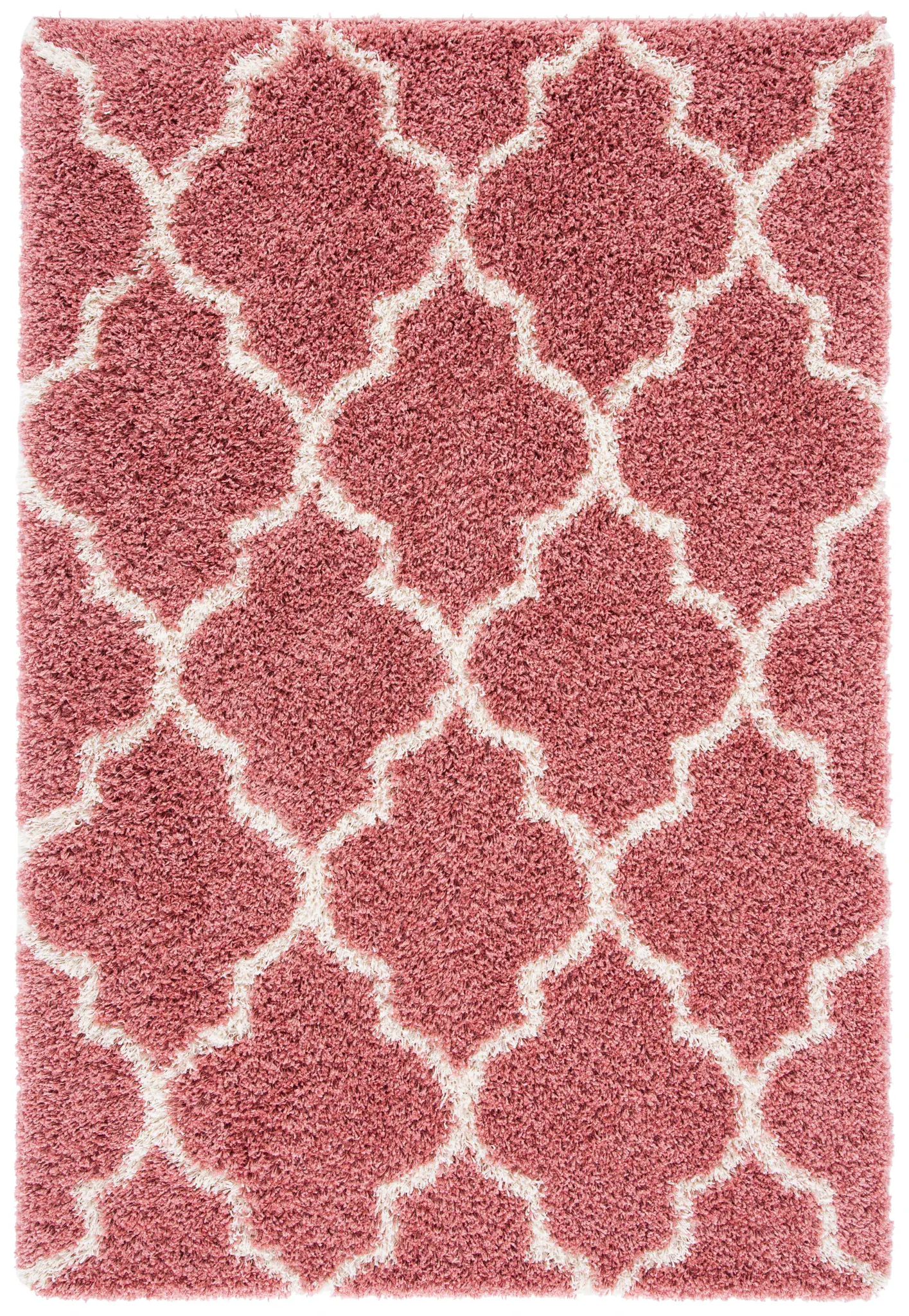 Venus Ogee Trellis Shag Rug