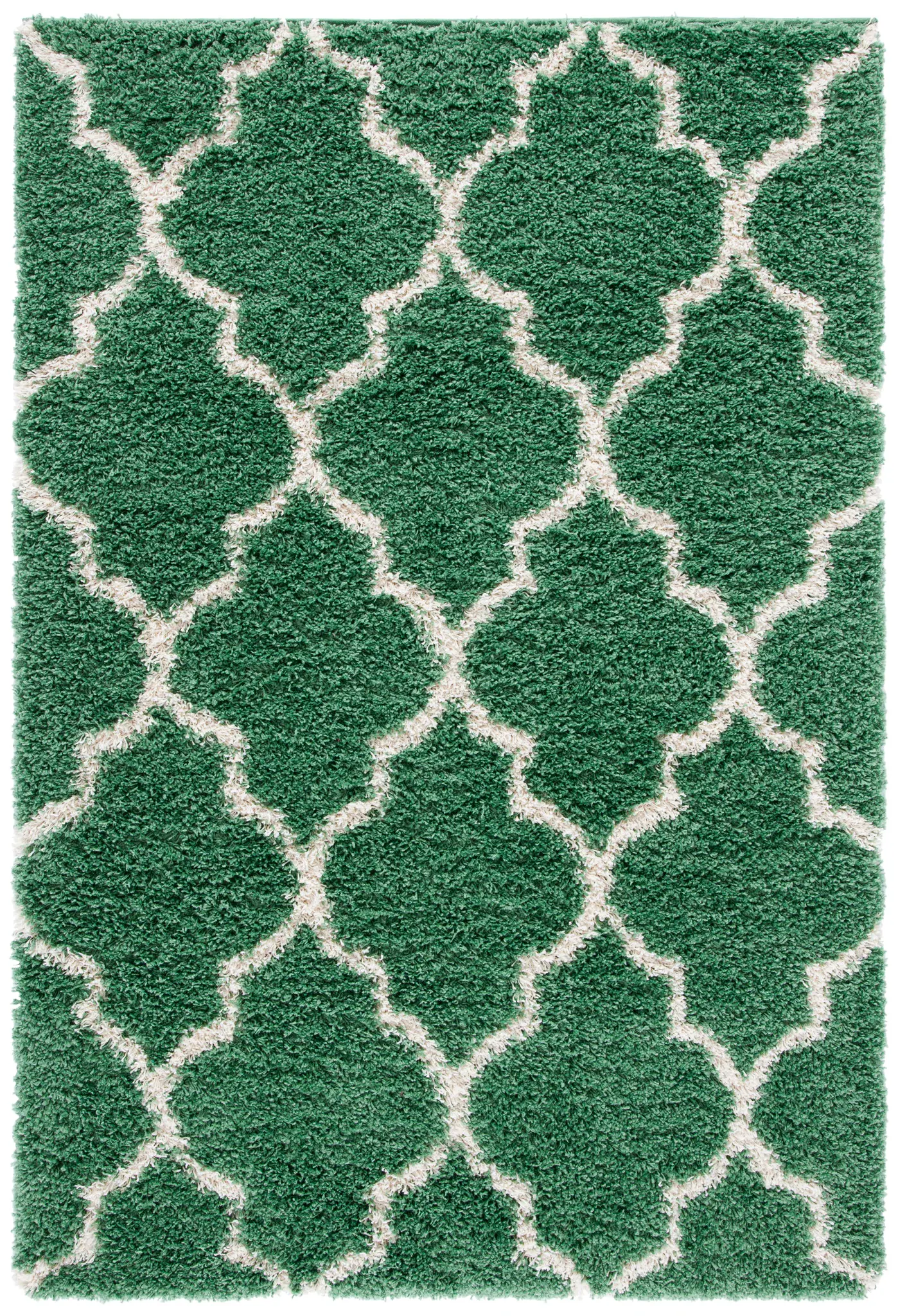 Venus Ogee Trellis Shag Rug
