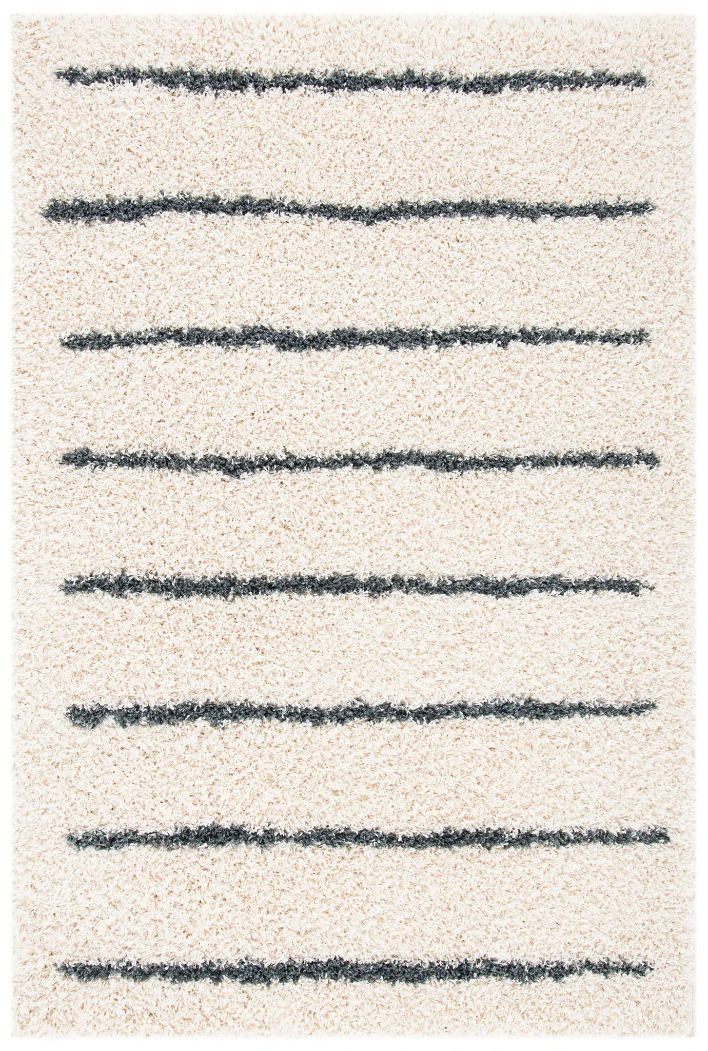 Venus Striped Shag Rug