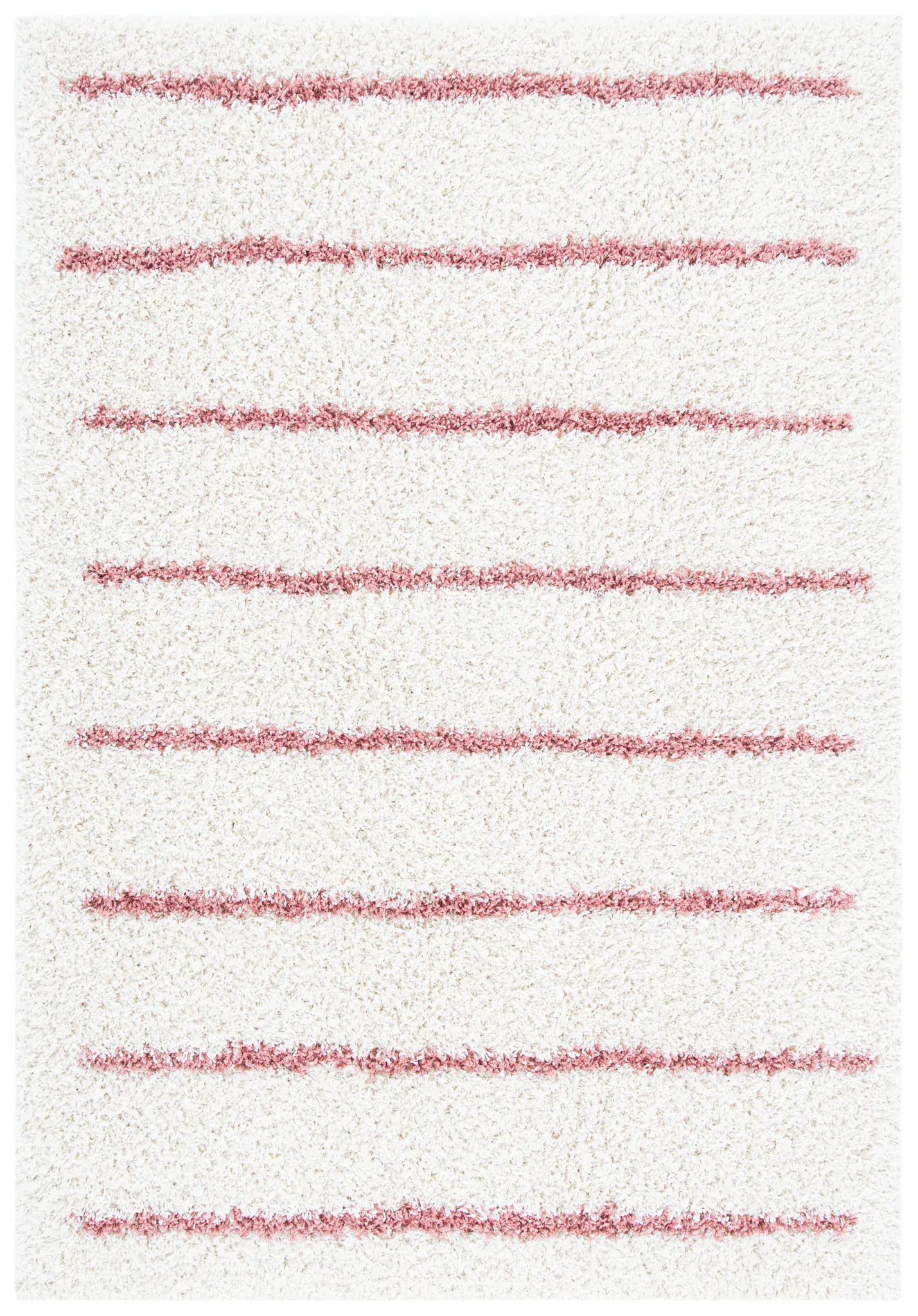 Venus Striped Shag Rug