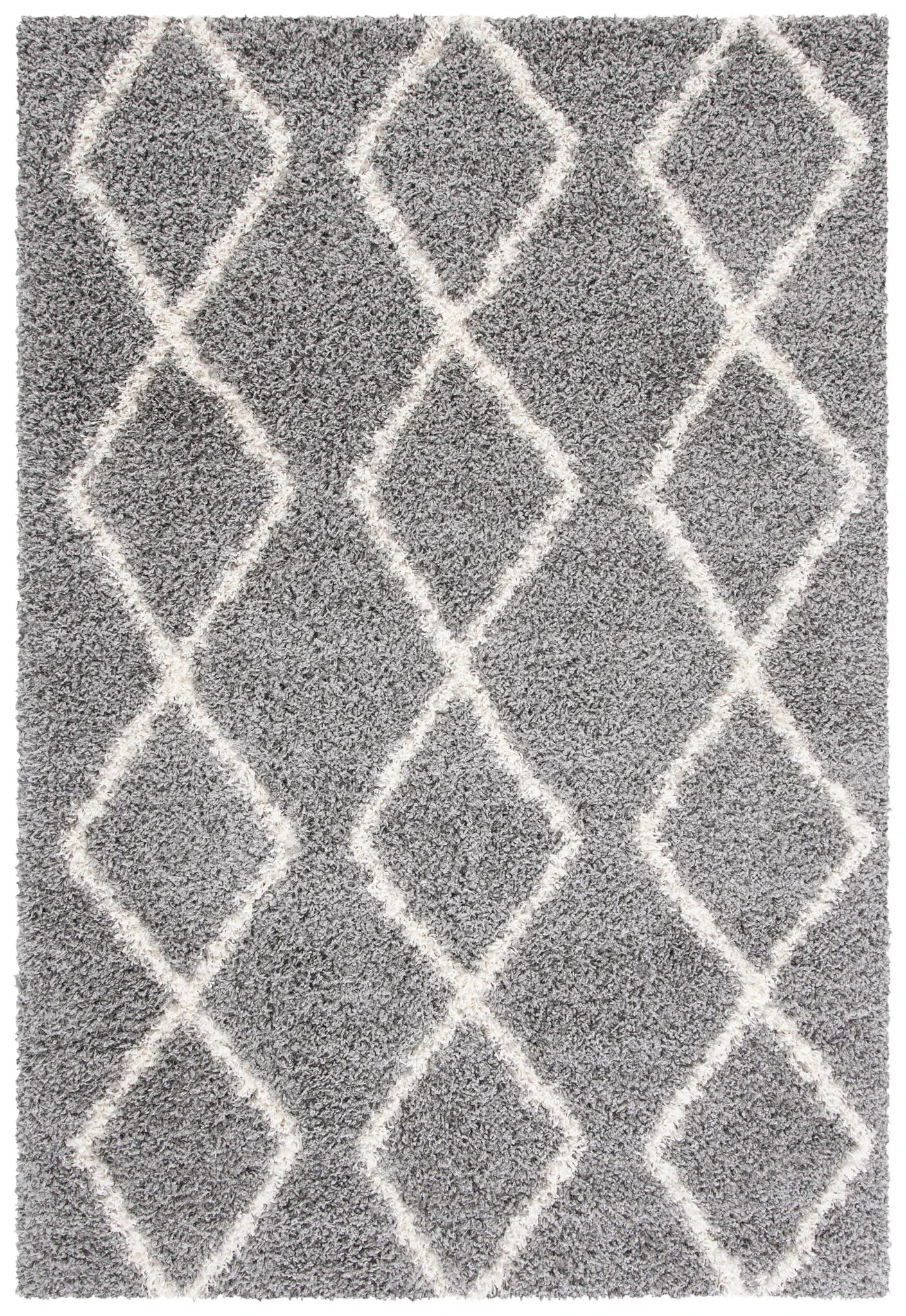 Venus Diamond Trellis Shag Rug