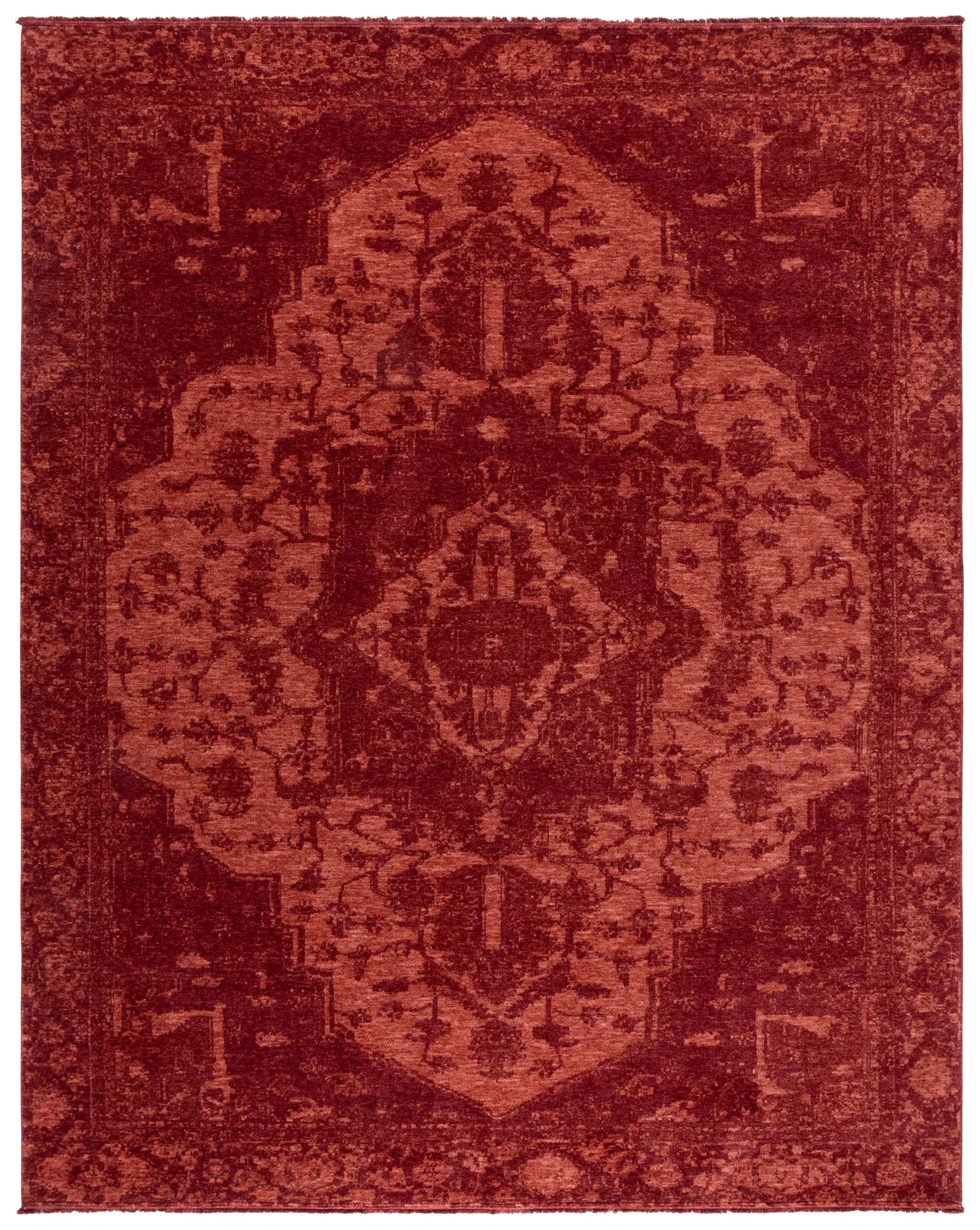 Vintage Overdye Medallion Rug