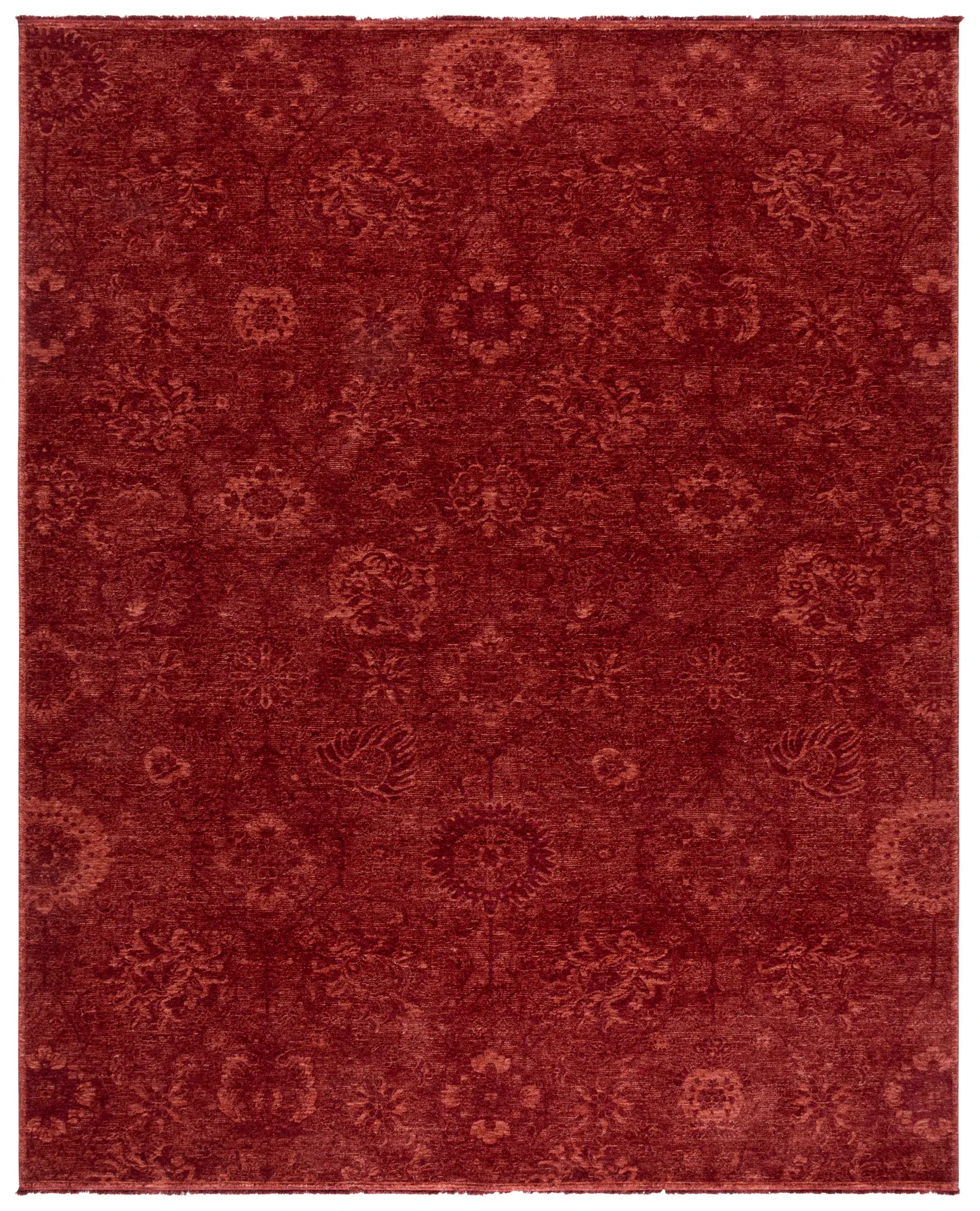 Vintage Overdye Floral Rug
