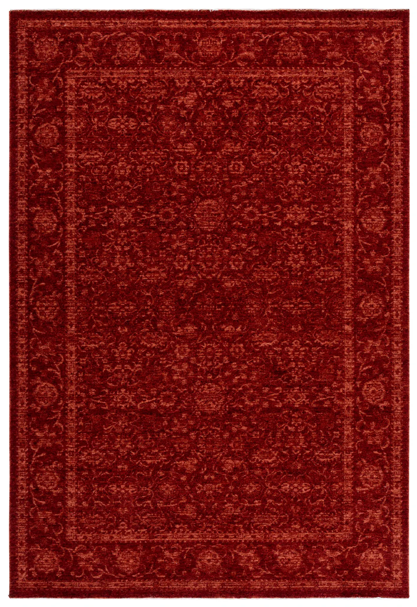 Vintage Overdye Allover Floral Rug