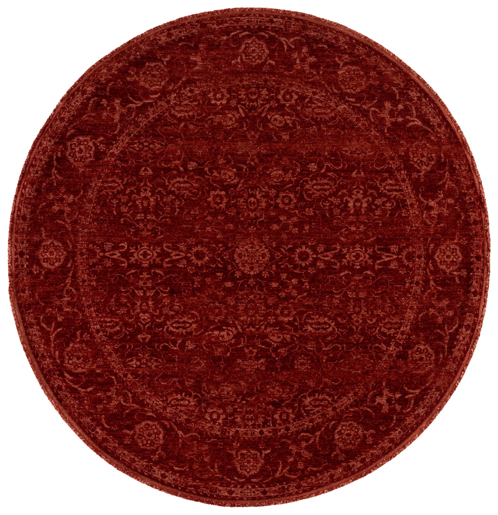 Vintage Overdye Allover Floral Rug