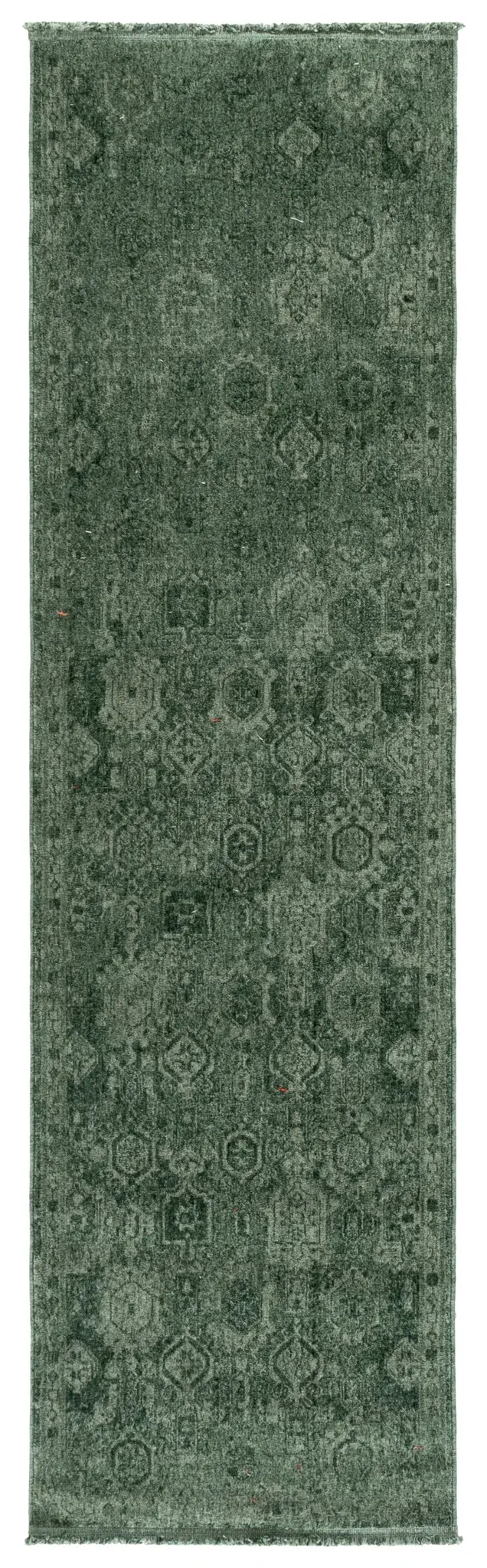 Vintage Overdye Distressed Medallion Rug