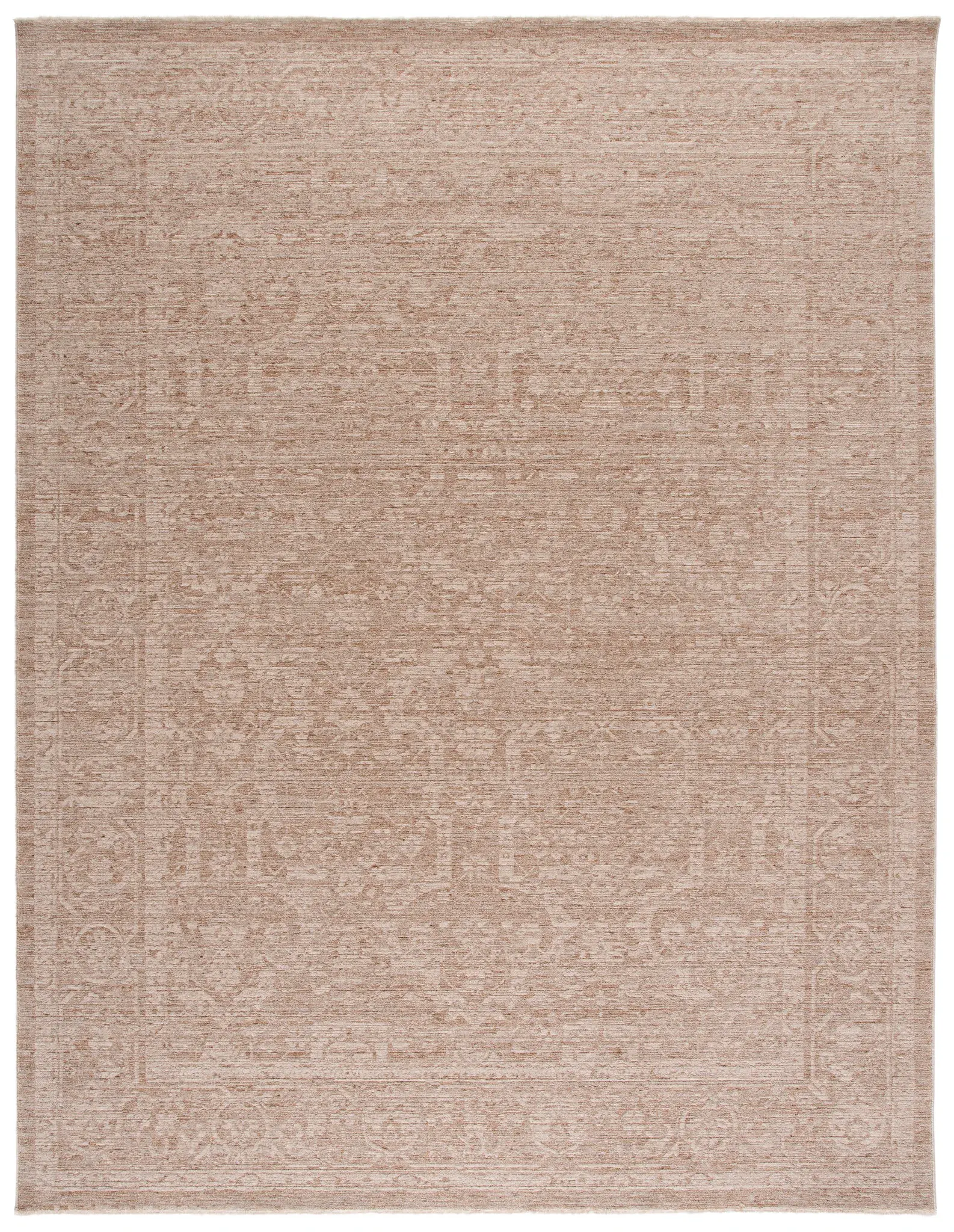 Vintage Overdye Bordered Rug