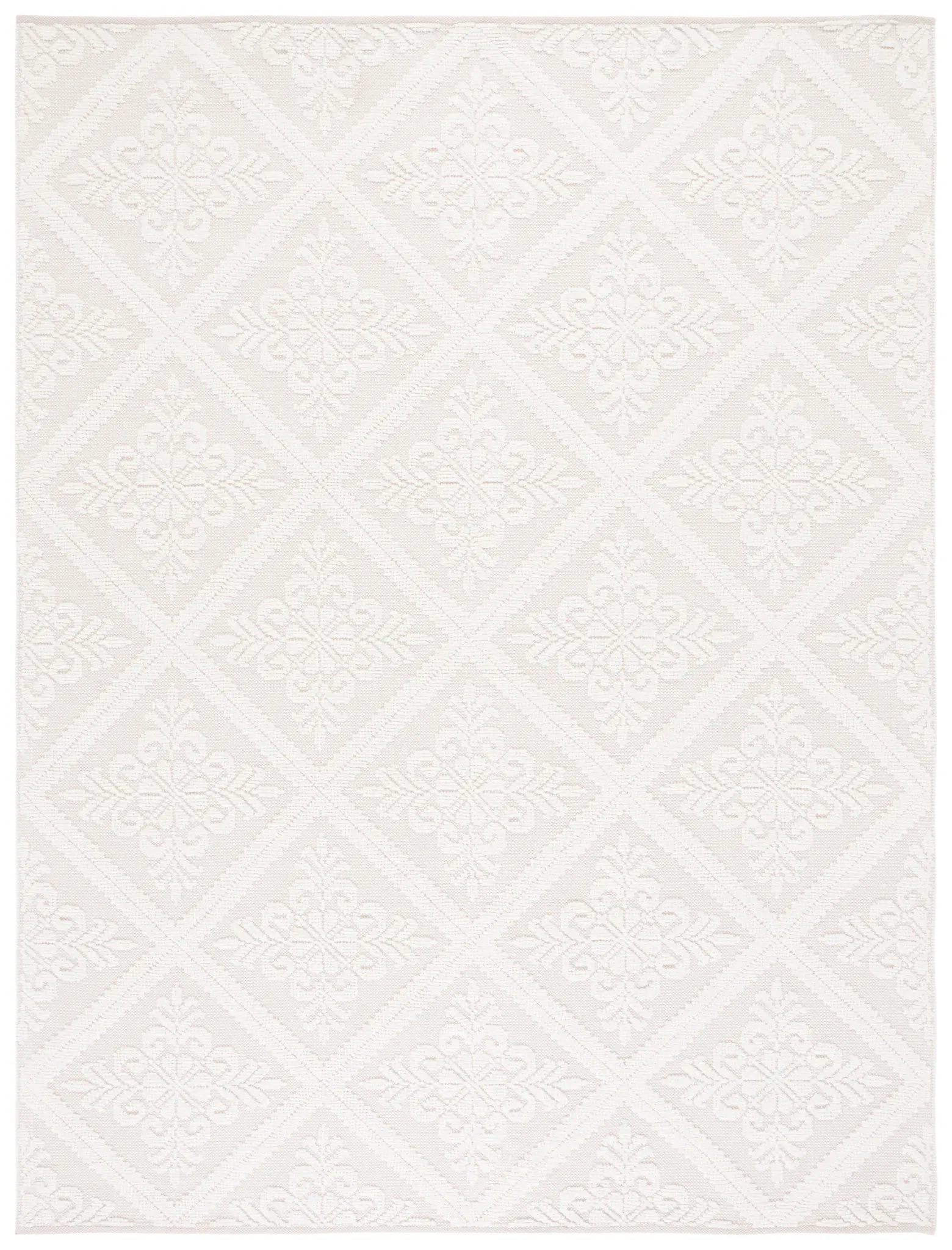 Vermont Diamond Trellis Hand-Woven Rug