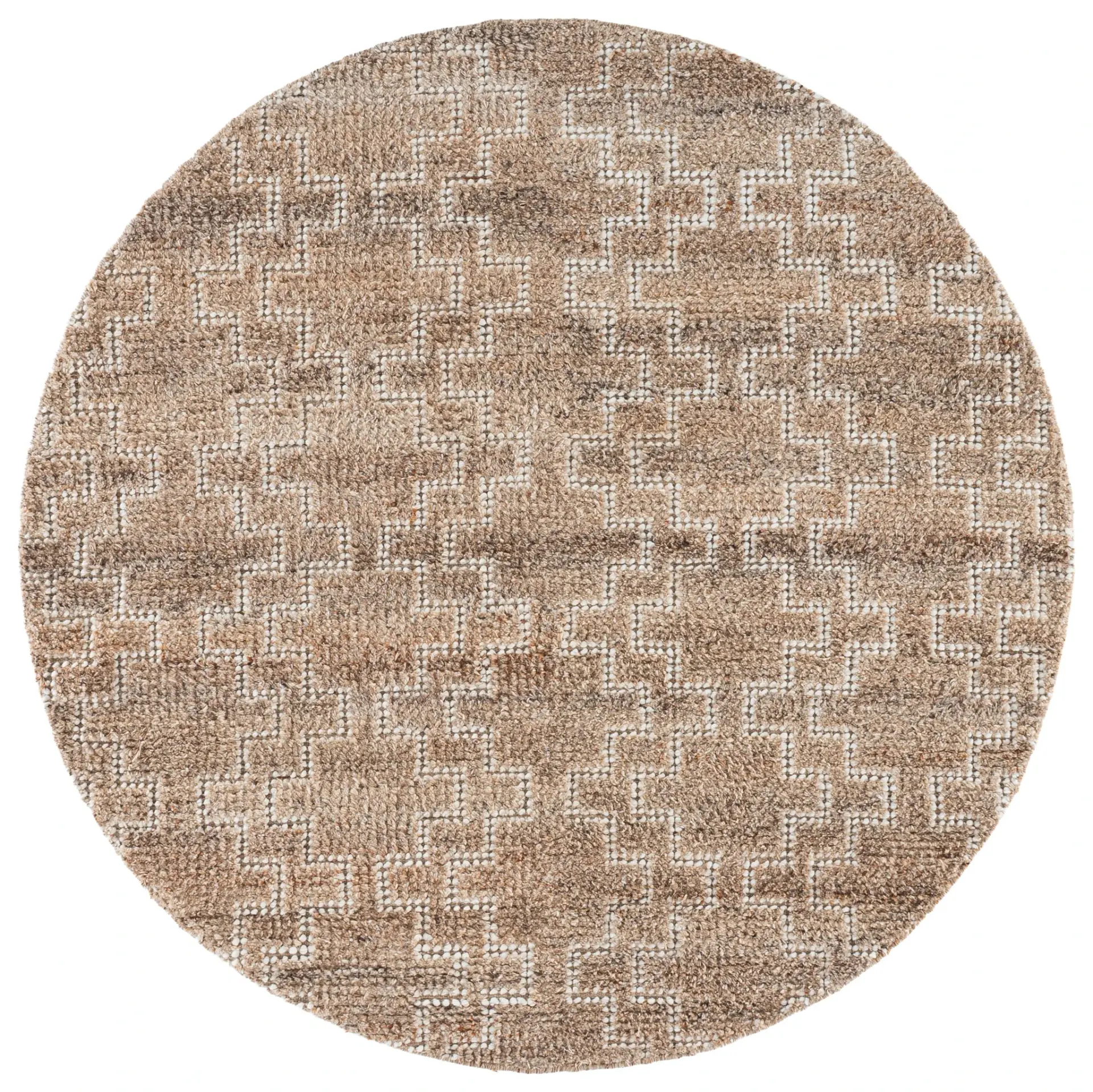 Vermont Stepped Geometric Hand-Woven Rug