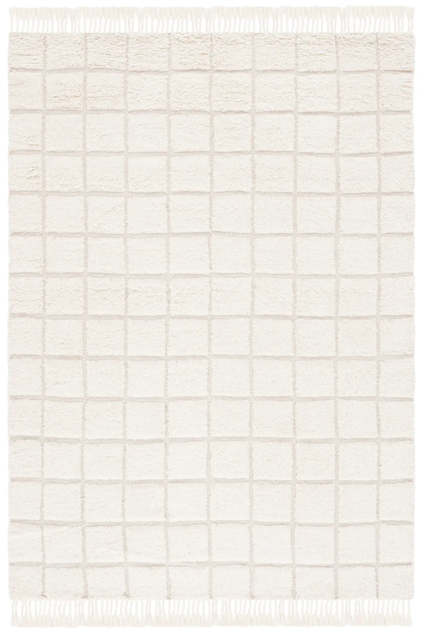 Vermont Grid Wool Rug
