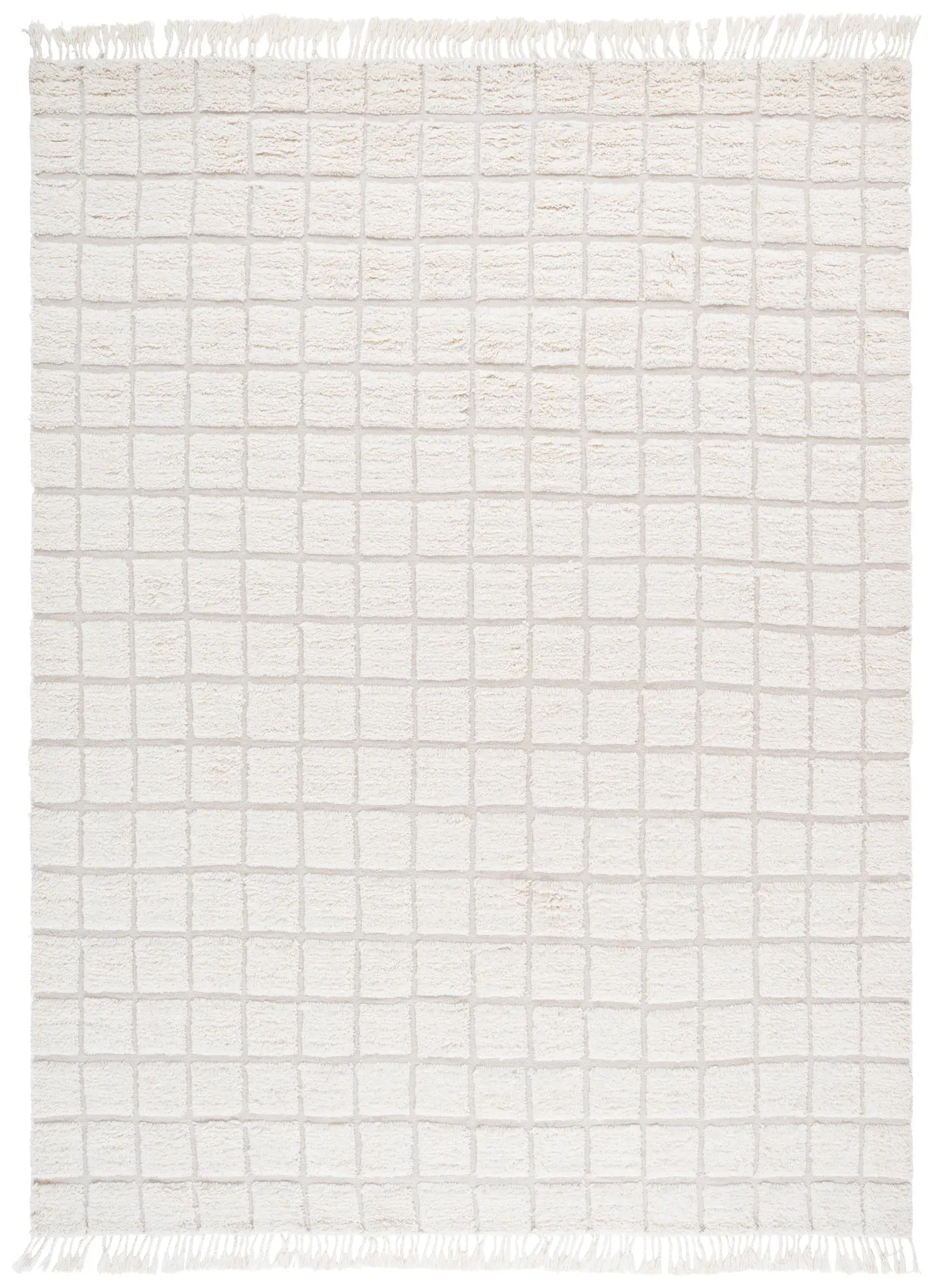 Vermont Grid Wool Rug