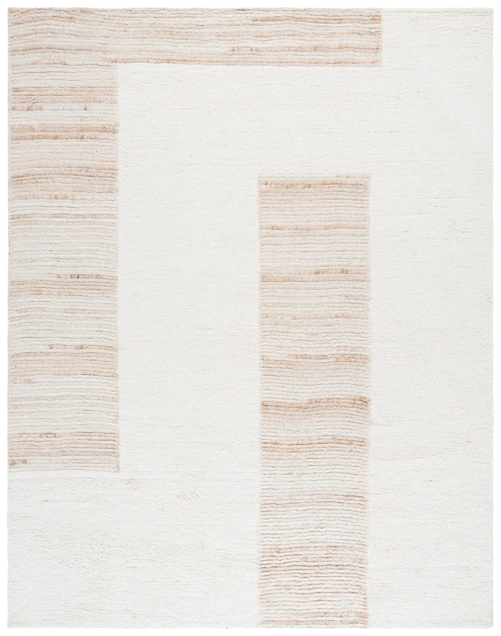Vermont Block Shag Wool Rug