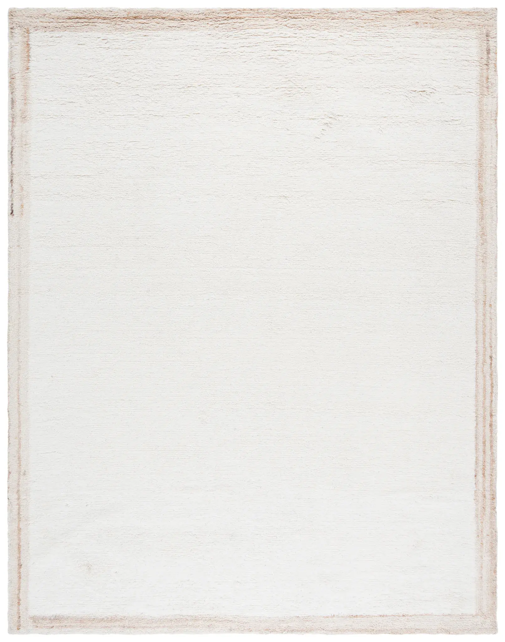 Vermont Border Shag Wool Rug