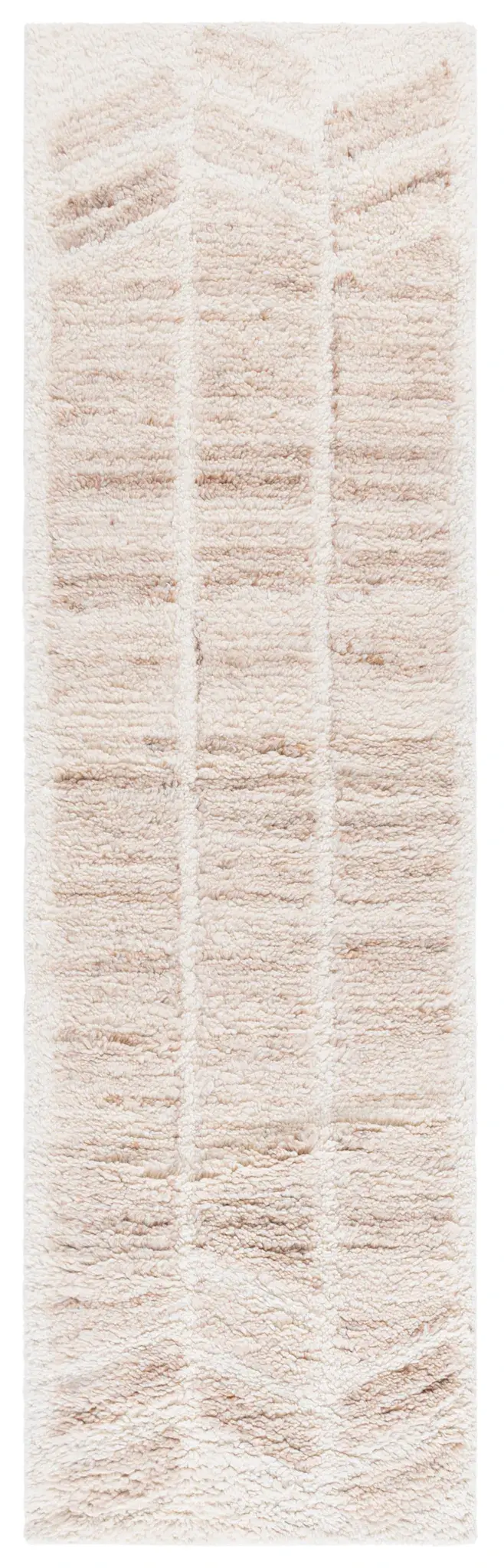 Vermont Chevron Stripe Hand-Tufted Wool Rug