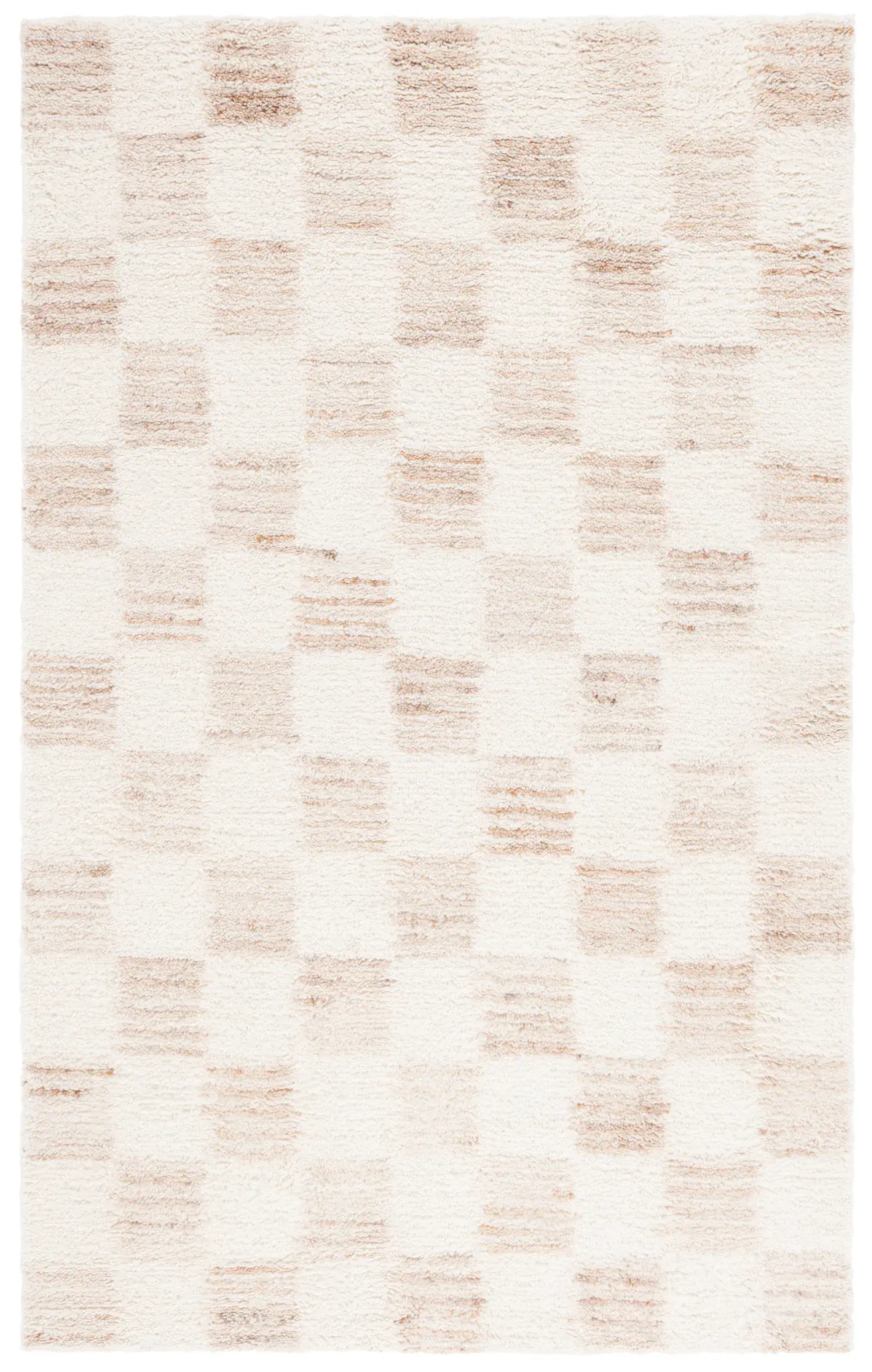 Vermont Checkerboard Hand-Tufted Wool Rug