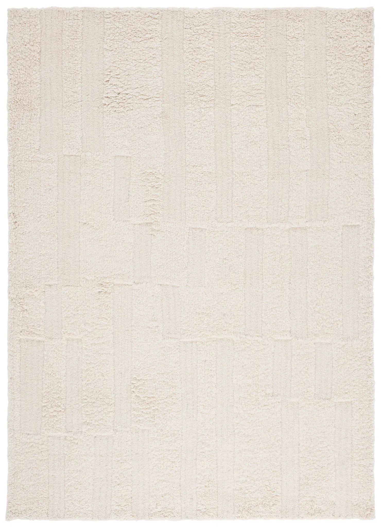 Vermont Block Textured Hand-Tufted Wool Rug