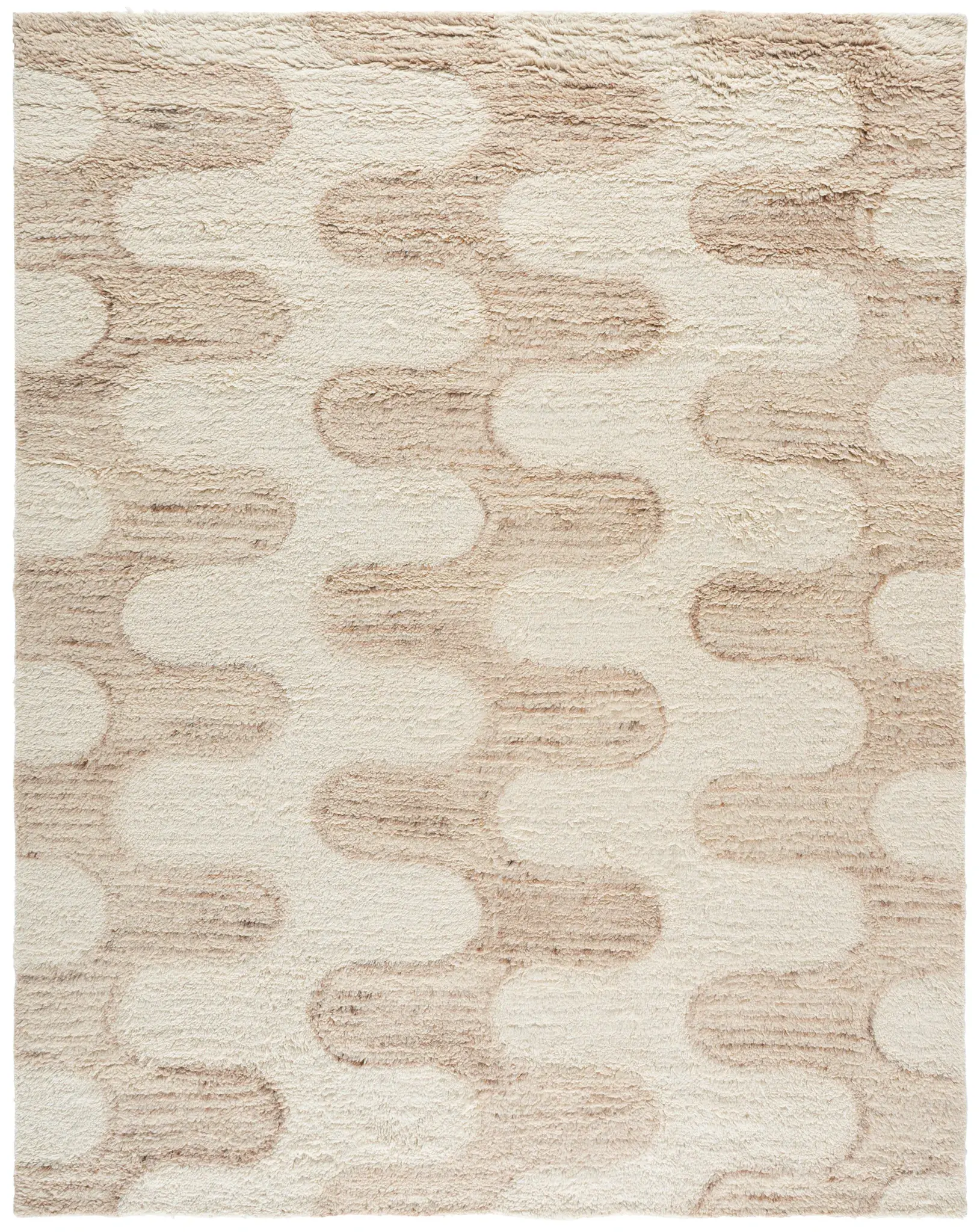 Vermont Scalloped Wave Wool Rug