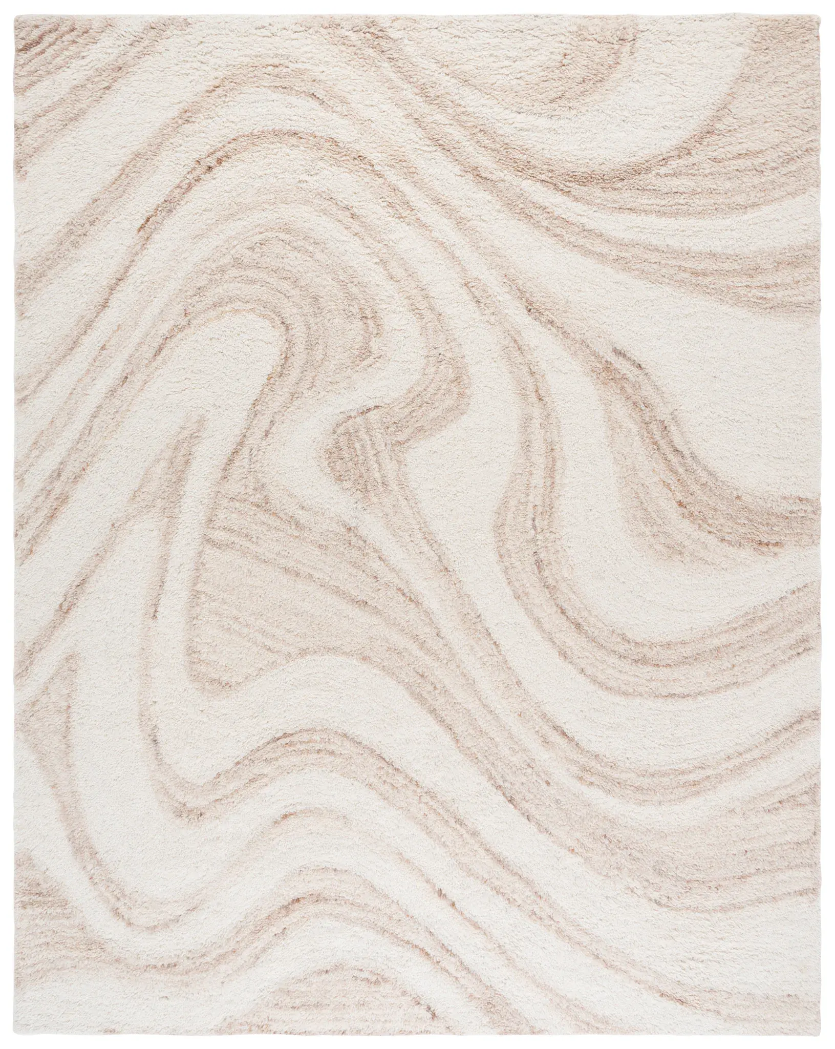 Vermont Marbled Wave Wool Rug