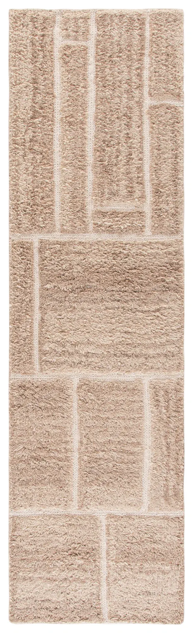 Vermont Modern Grid Hand-Tufted Wool Rug