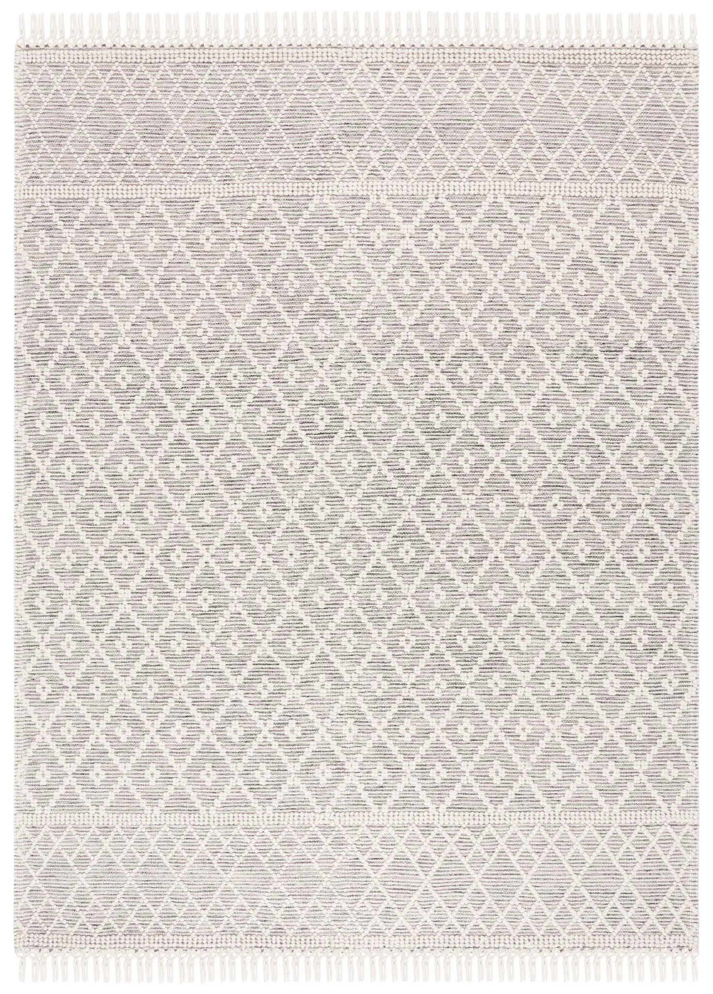 Vermont Diamond Trellis Hand-Loomed Wool Rug