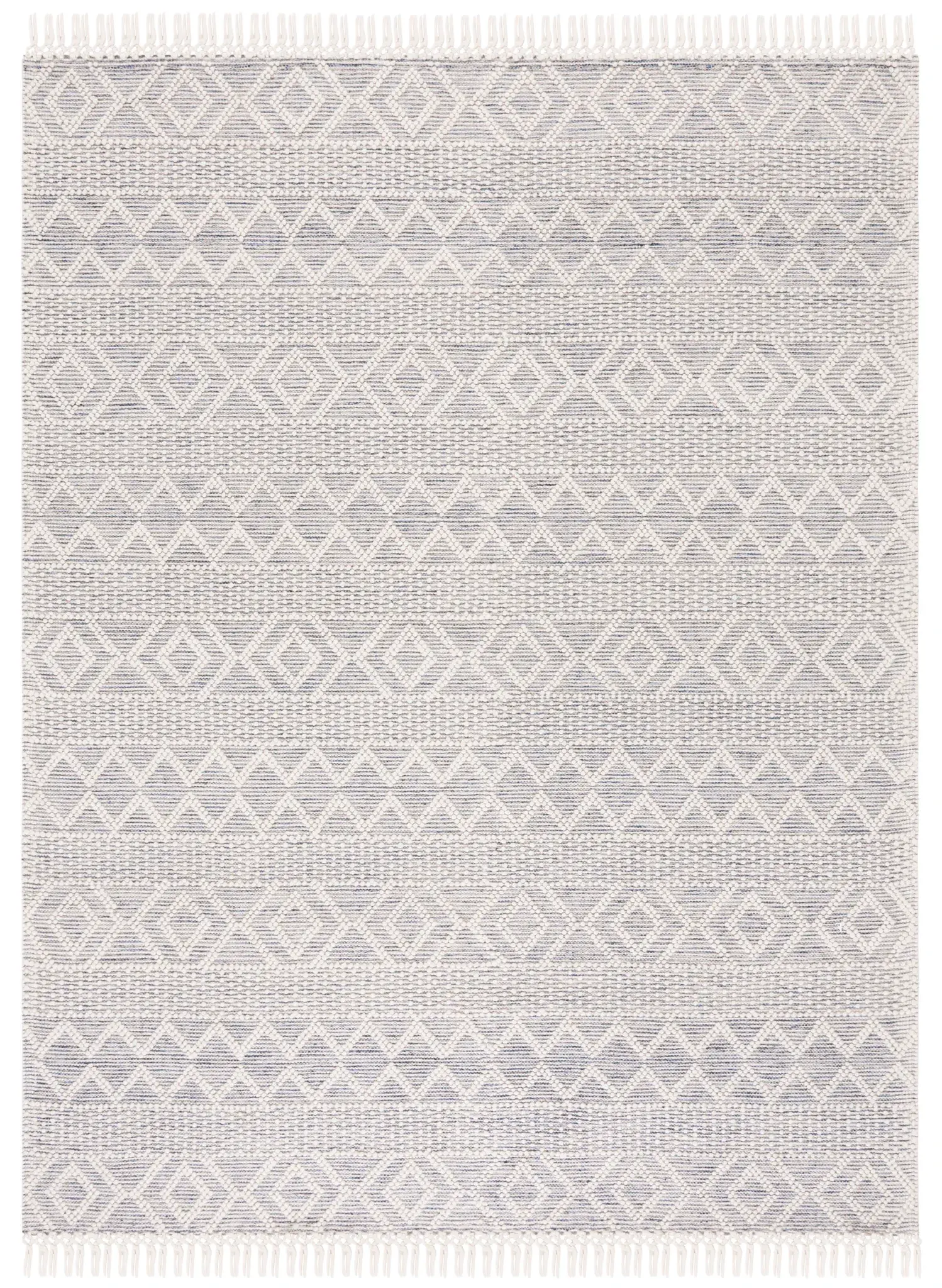 Vermont Diamond And Chevron Hand-Loomed Wool Rug