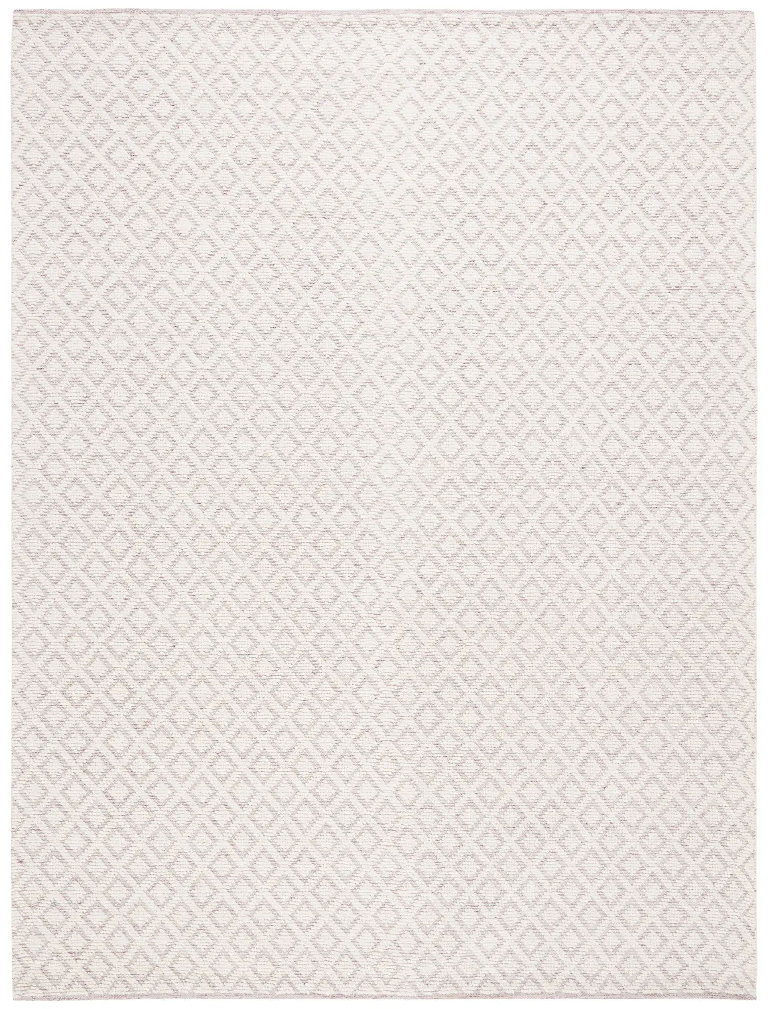 Vermont Diamond Lattice Hand-Woven Wool Rug