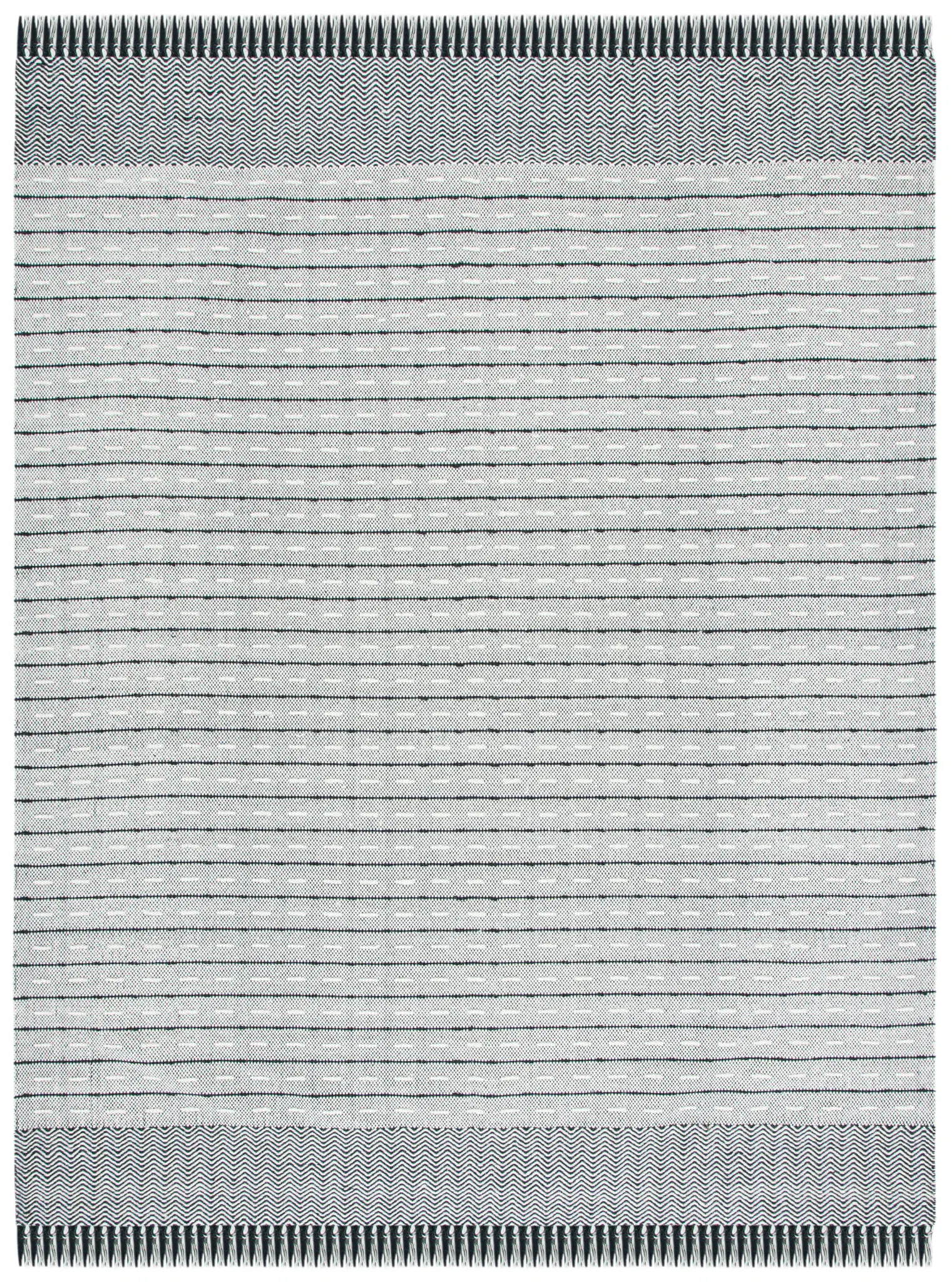 Vermont Dashed Stripe Flatweave Rug