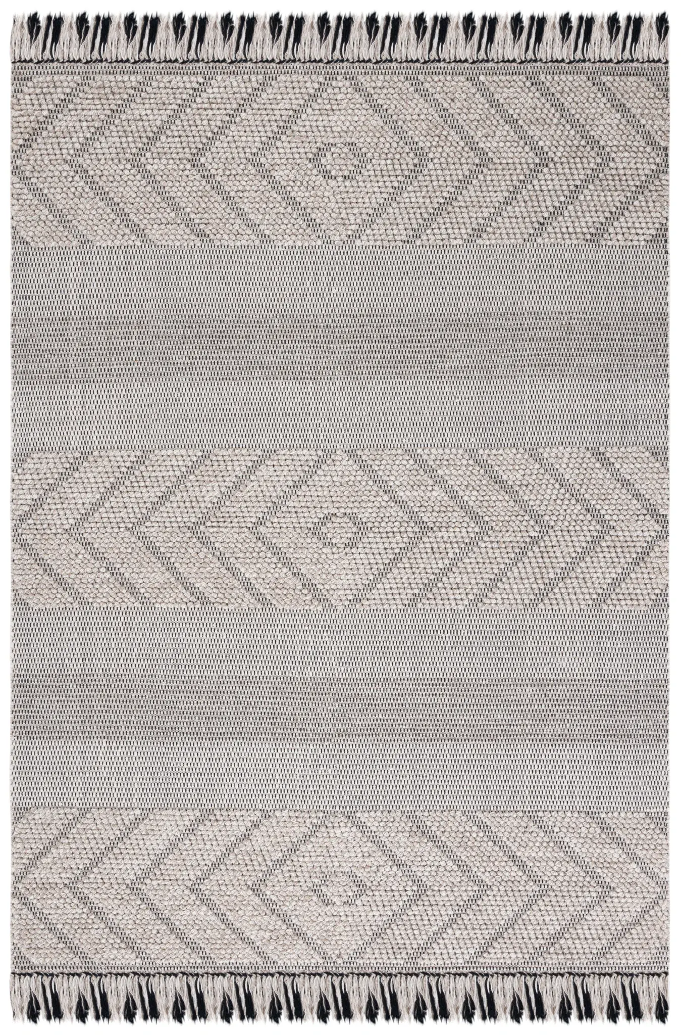 Vermont Chevron Flatweave Wool Rug