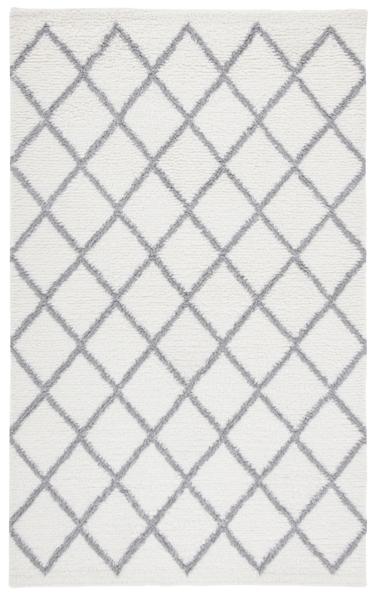 Vermont Diamond Lattice Hand-Tufted Wool Rug