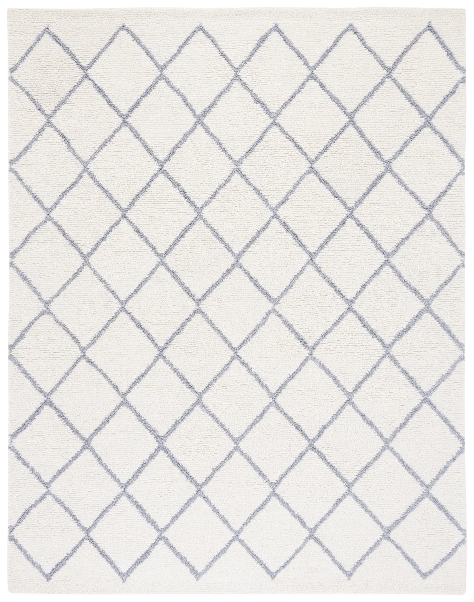 Vermont Diamond Lattice Hand-Tufted Wool Rug