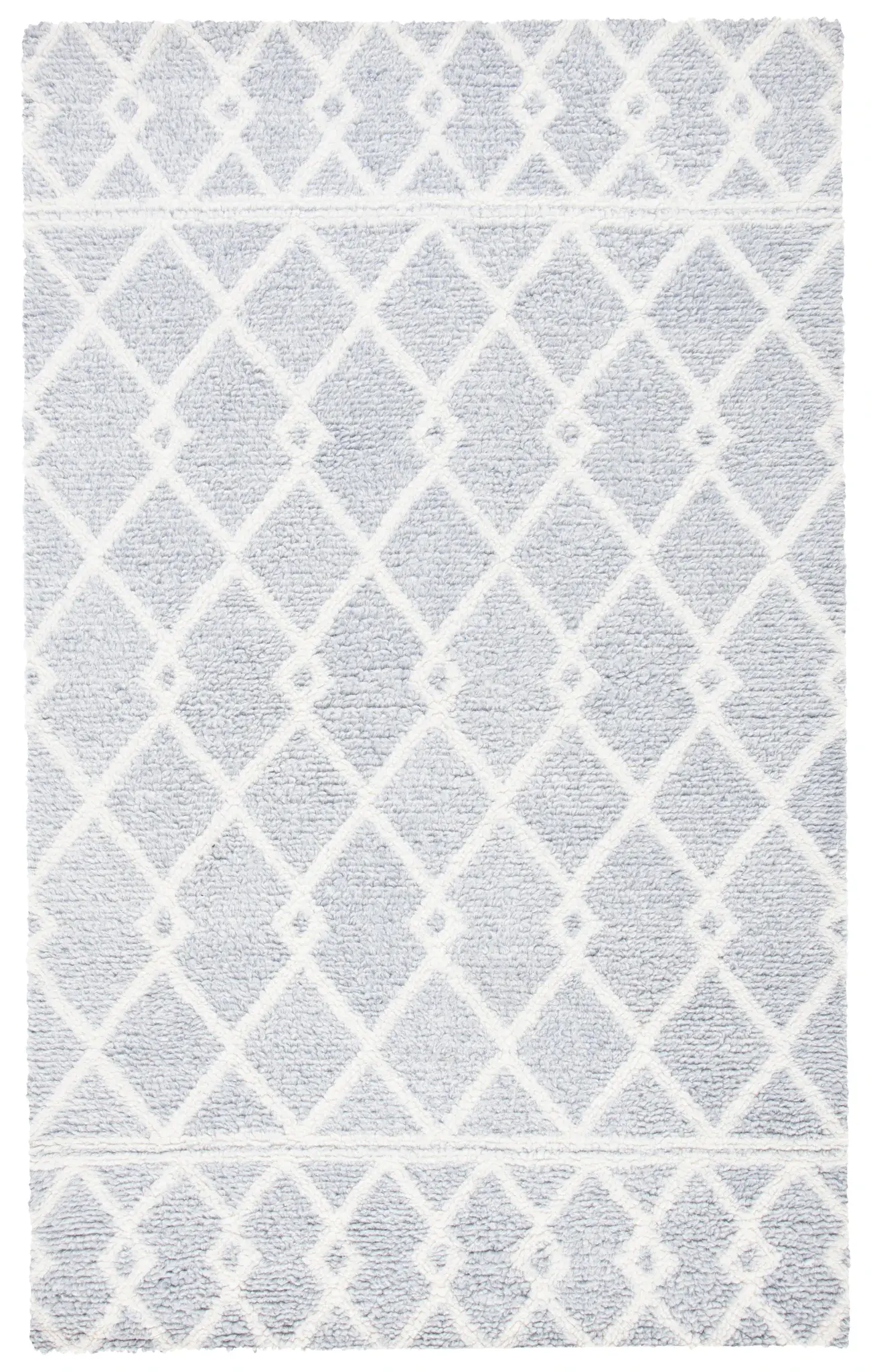 Vermont Geometric Trellis Hand-Tufted Wool Rug