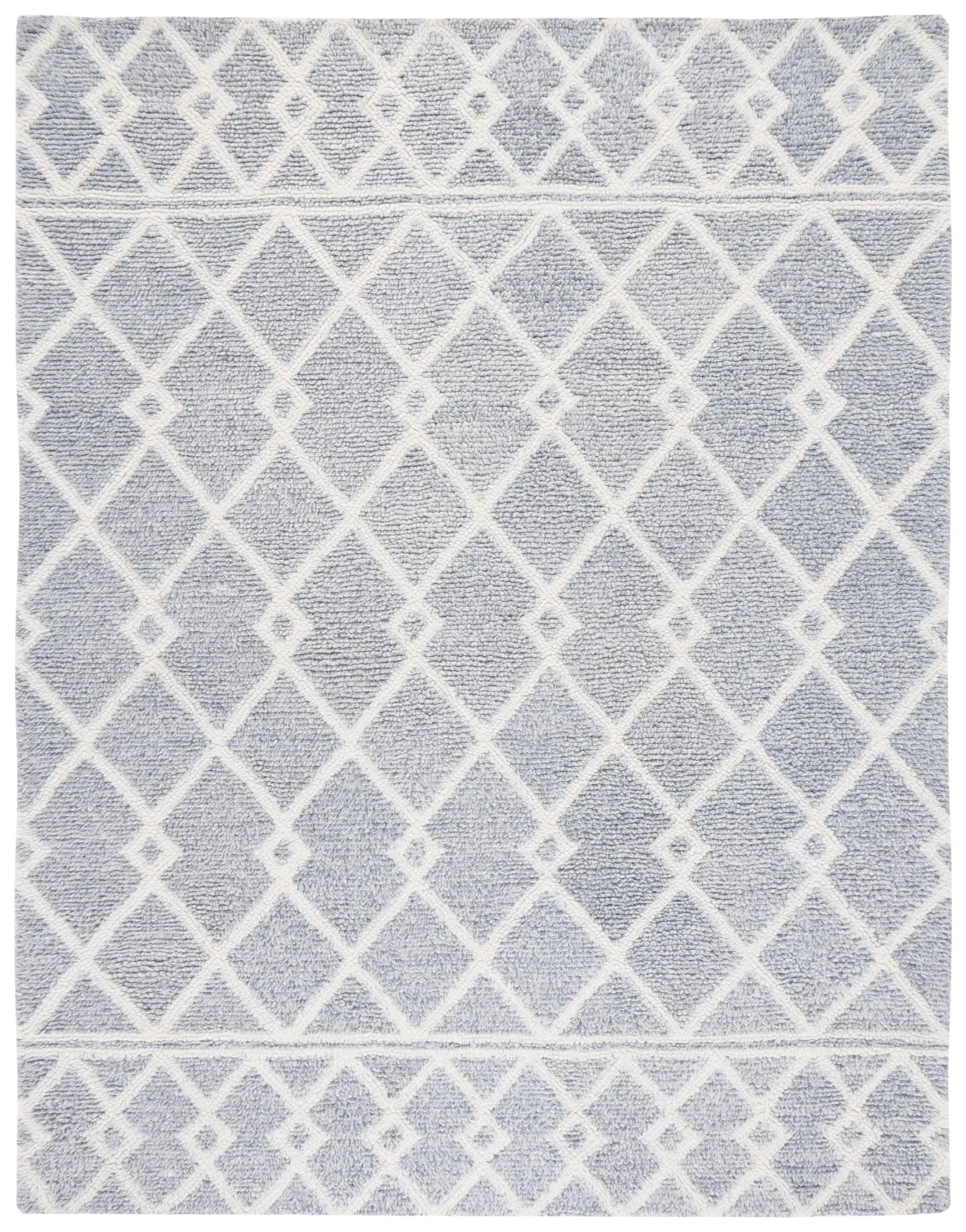 Vermont Geometric Trellis Hand-Tufted Wool Rug