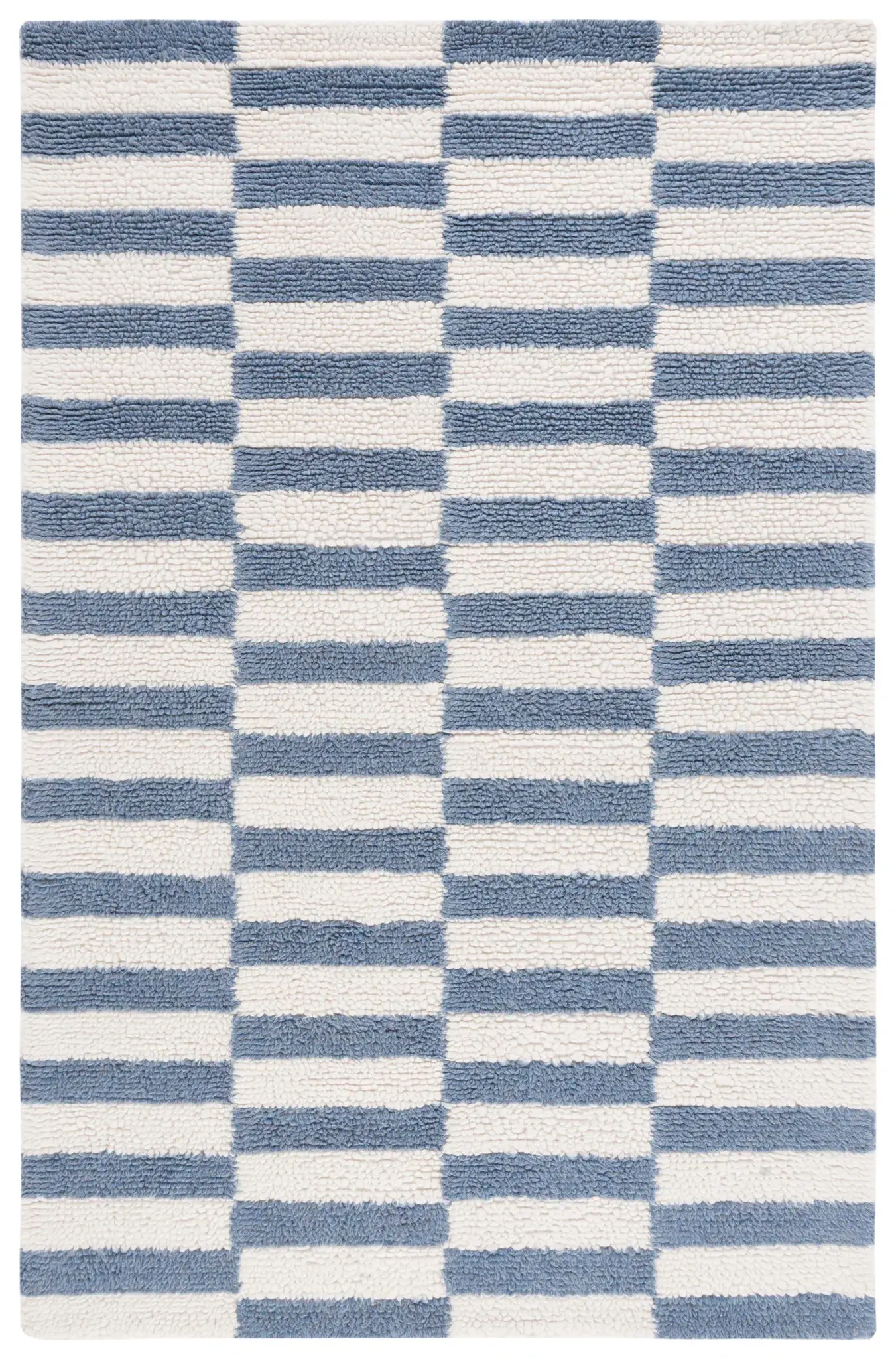 Vermont Modern Staggered Stripe Hand-Tufted Wool Rug