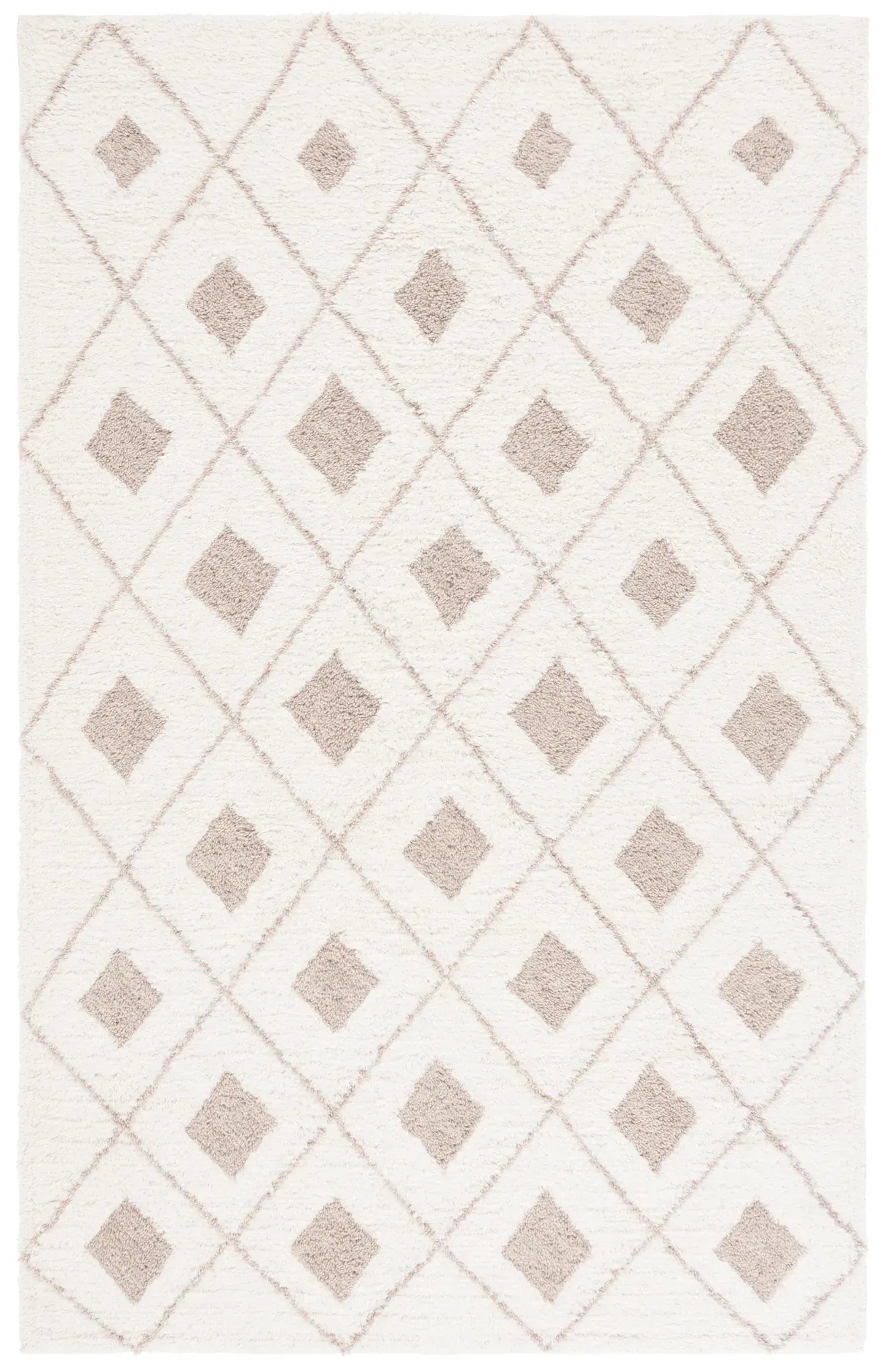 Vermont Moroccan Diamond Hand-Tufted Wool Rug