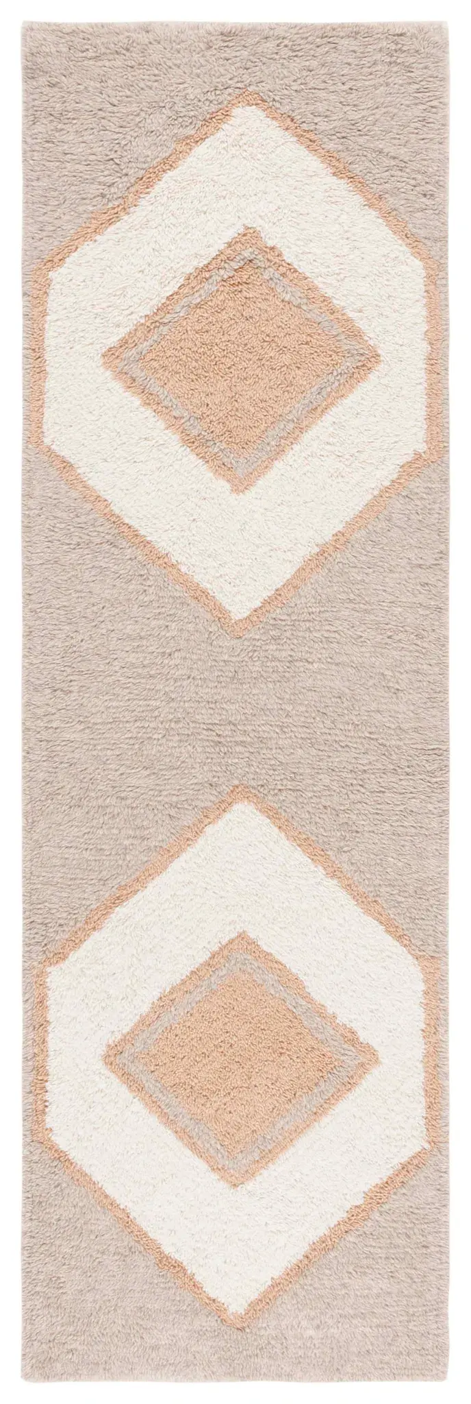 Vermont Concentric Diamond Hand-Tufted Wool Rug