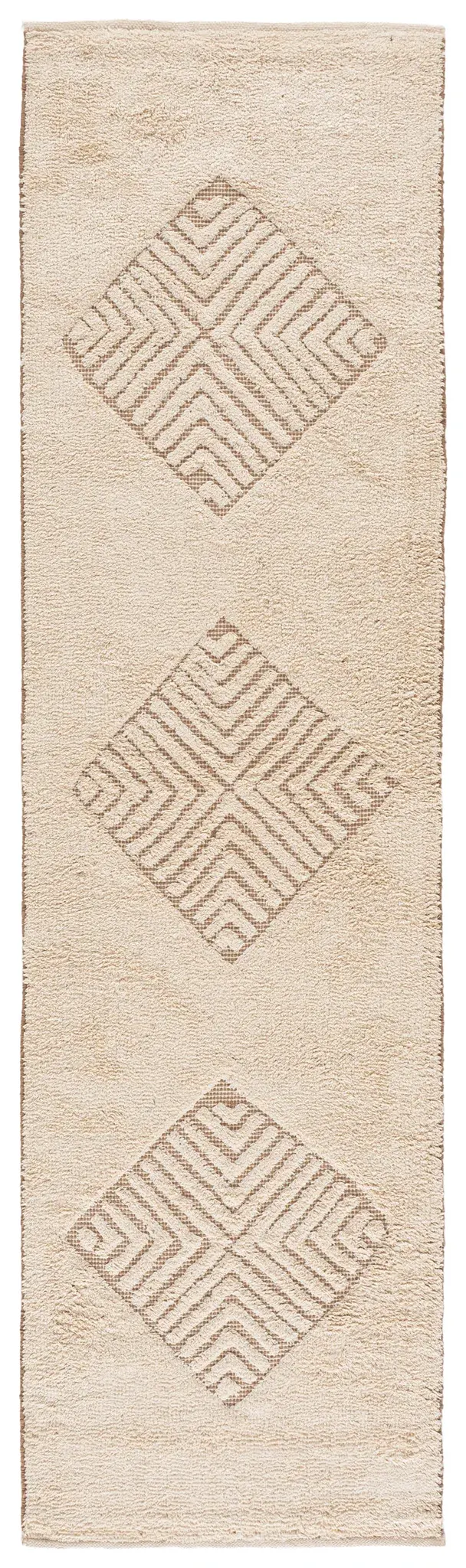 Vermont Central Diamond Hand-Loomed Cotton Rug