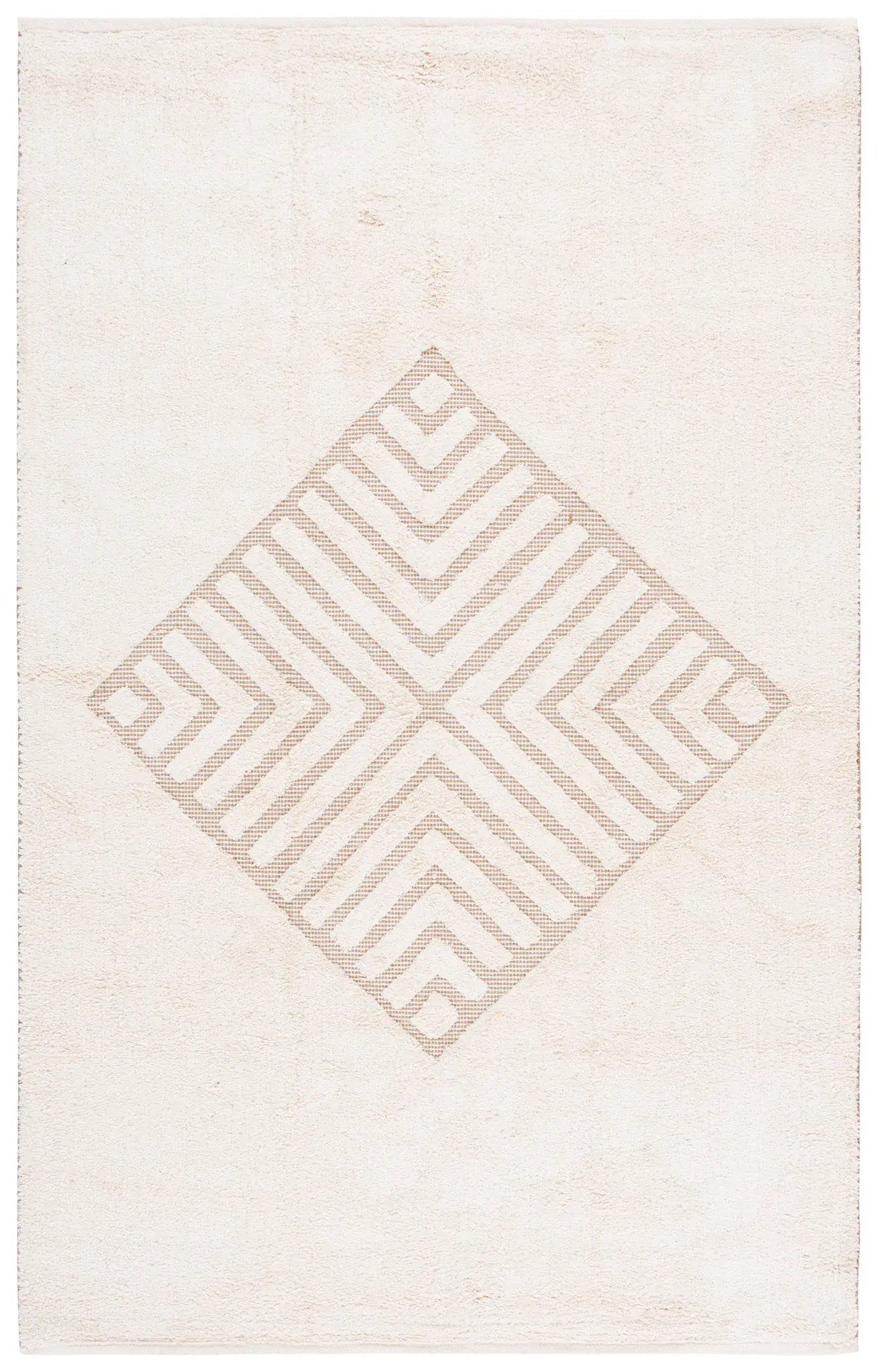 Vermont Central Diamond Hand-Loomed Cotton Rug