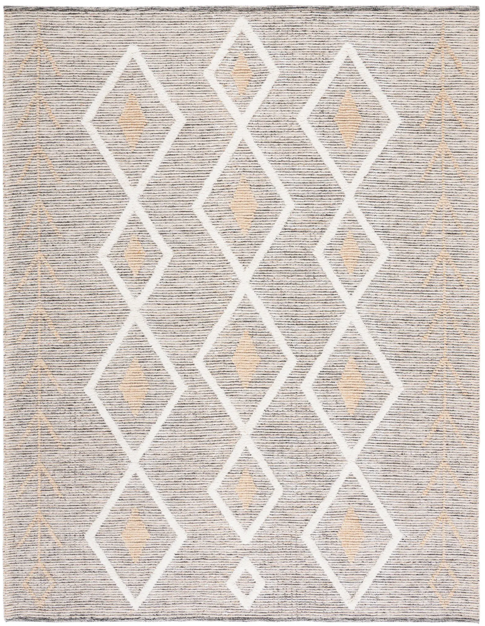 Vermont Diamond Hand-Loomed Wool Rug