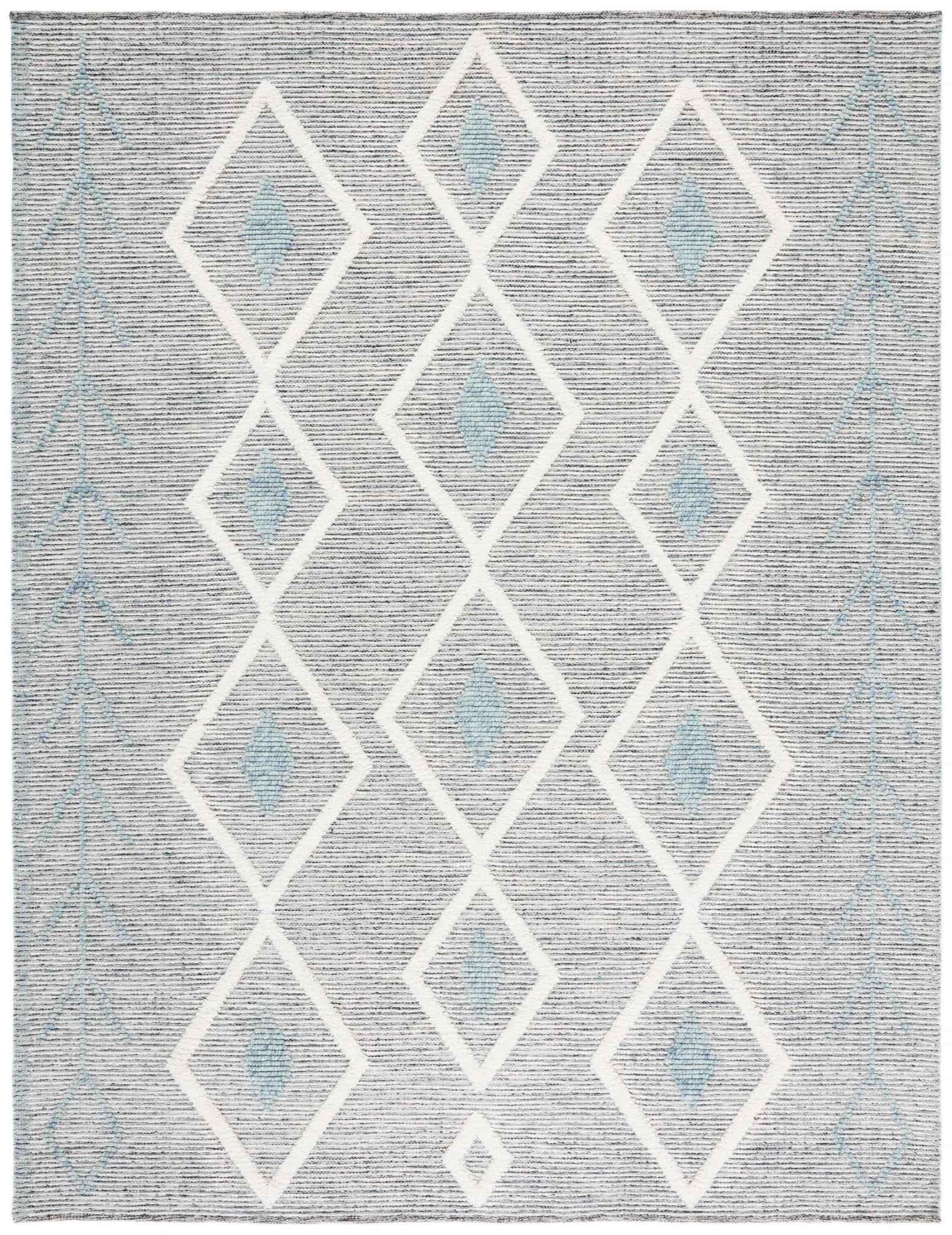 Vermont Diamond Hand-Loomed Wool Rug