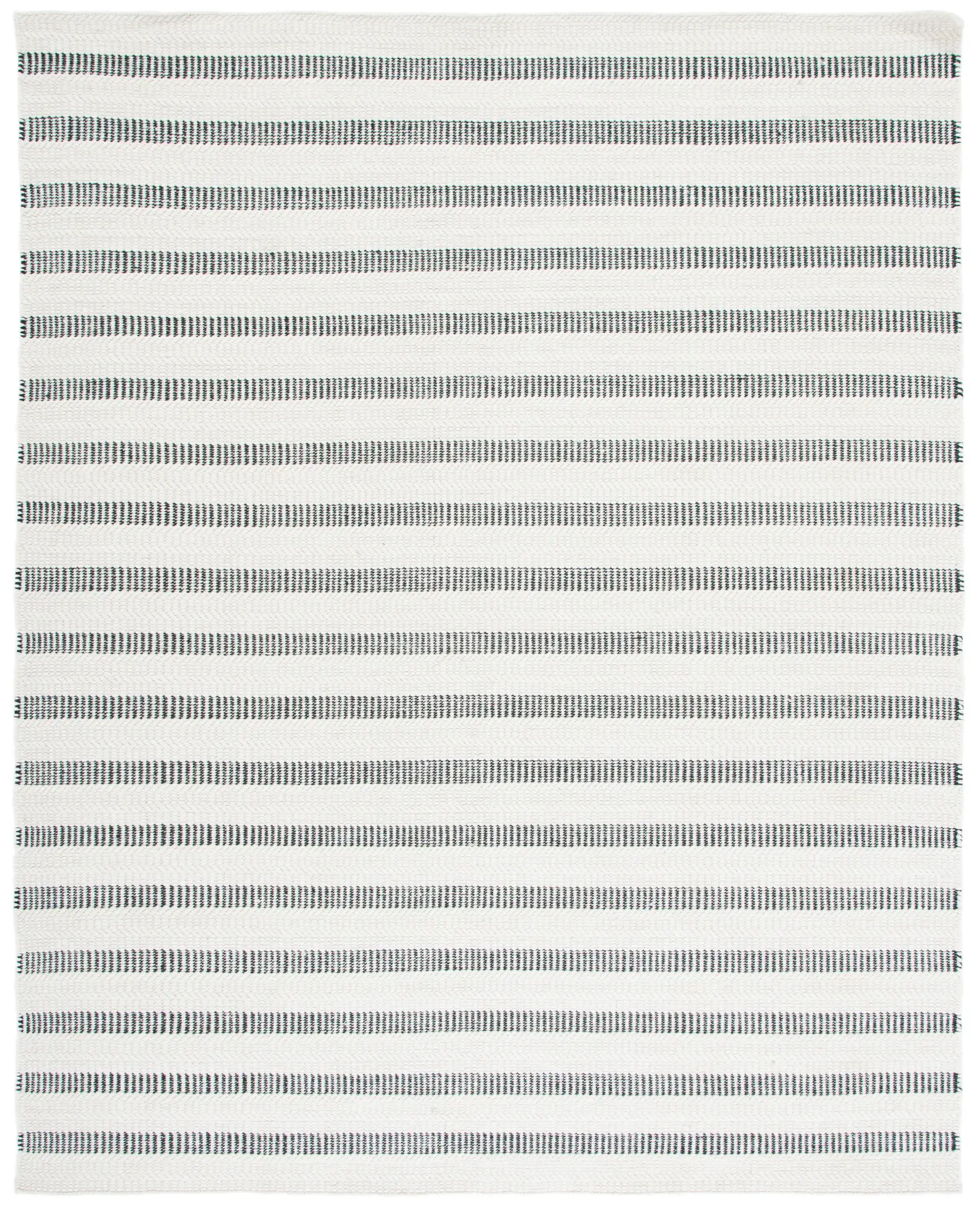 Vermont Stitched Stripe Hand-Tufted Wool Rug